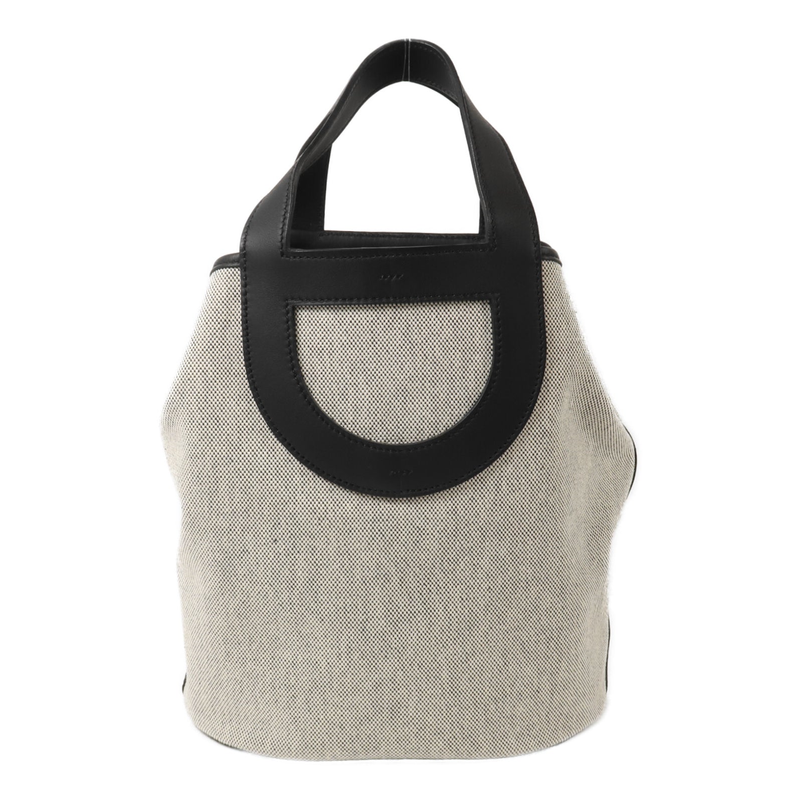 HERMES 帆布/Swift皮革In The Loop 23手挽袋Noir