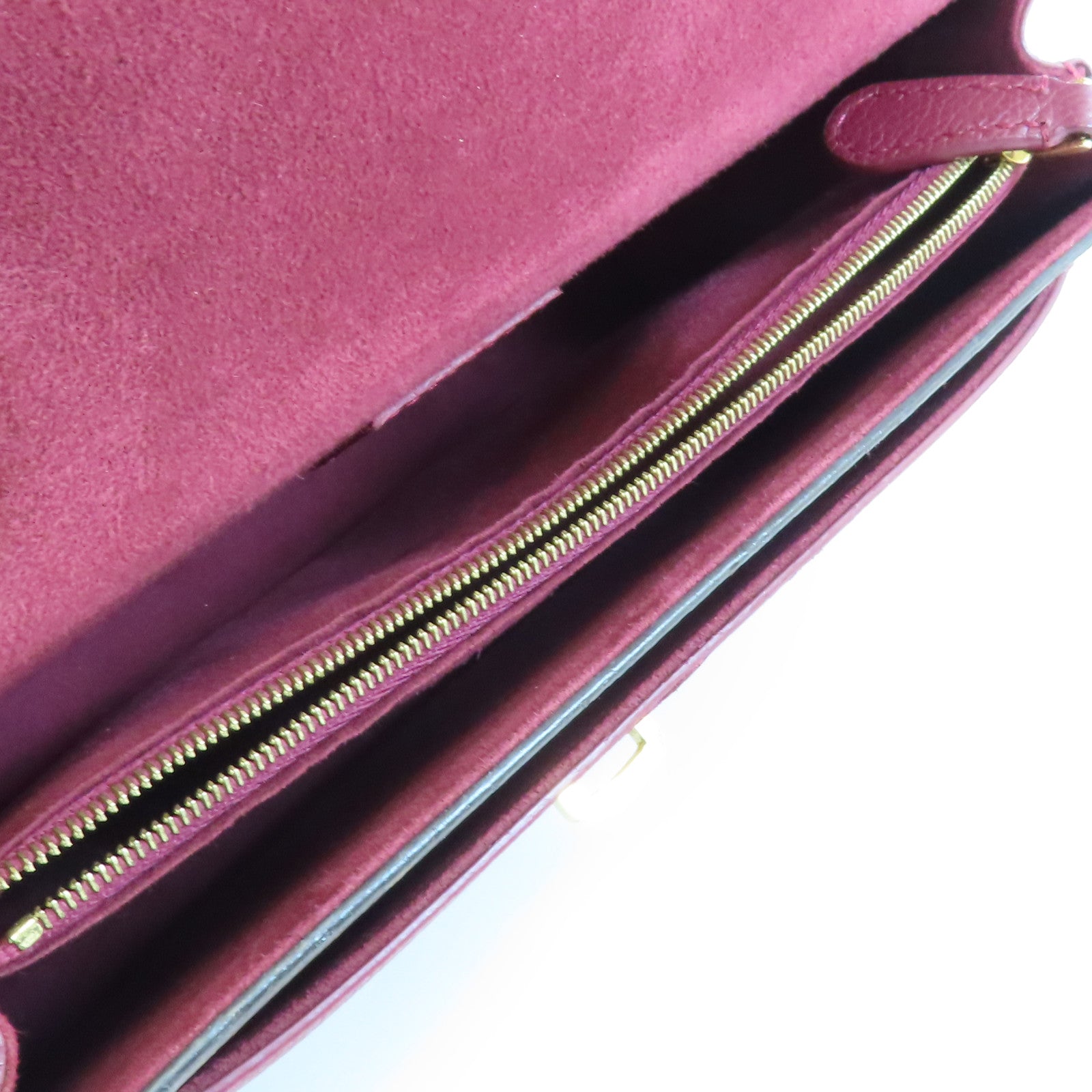 LOUIS VUITTON Monogram Victoire金扣鏈帶肩背袋