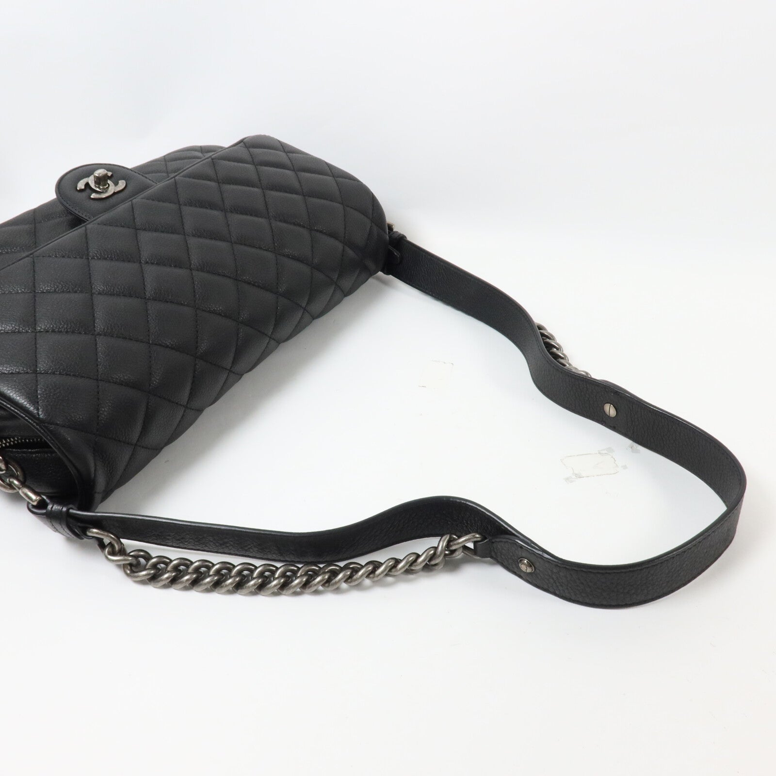 CHANEL 牛皮皮革Shoulder Bag鏈帶肩背袋