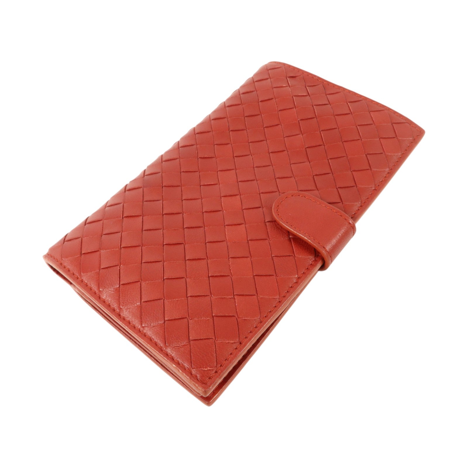 BOTTEGA VENETA 織紋皮革Long Bifold Wallet長錢包