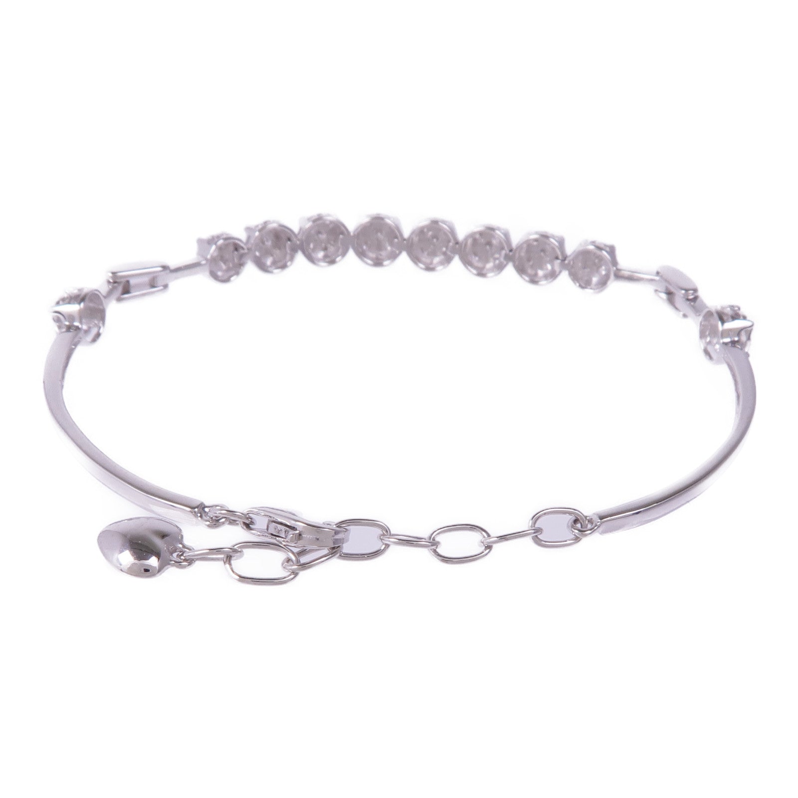 JEWELRY 18K白金Diamond Bracelet鑽石手鏈