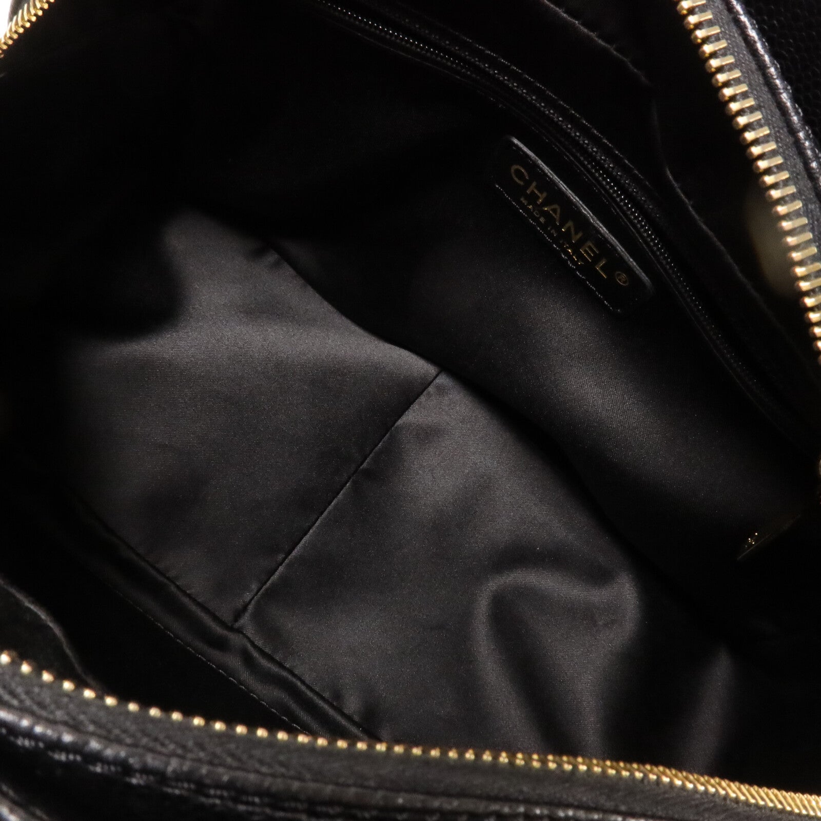 CHANEL 牛皮皮革Petite Timeless Tote鏈帶肩背袋