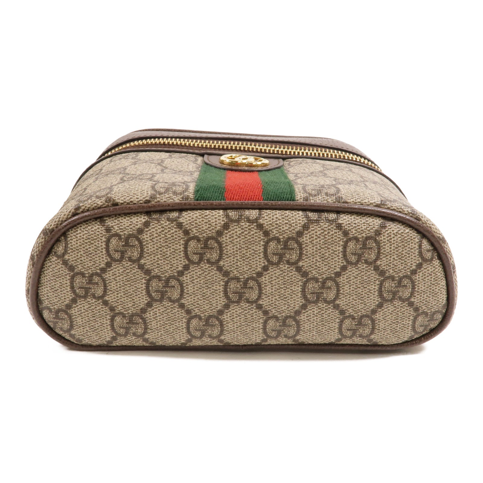 GUCCI 塗層帆布GG Supreme Ophidia腰包/鏈帶肩背袋