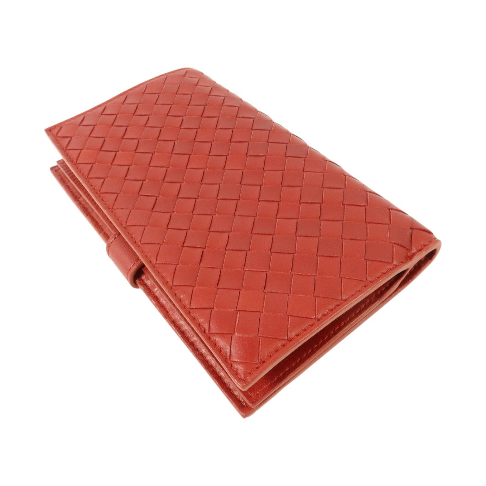 BOTTEGA VENETA 織紋皮革Long Bifold Wallet長錢包