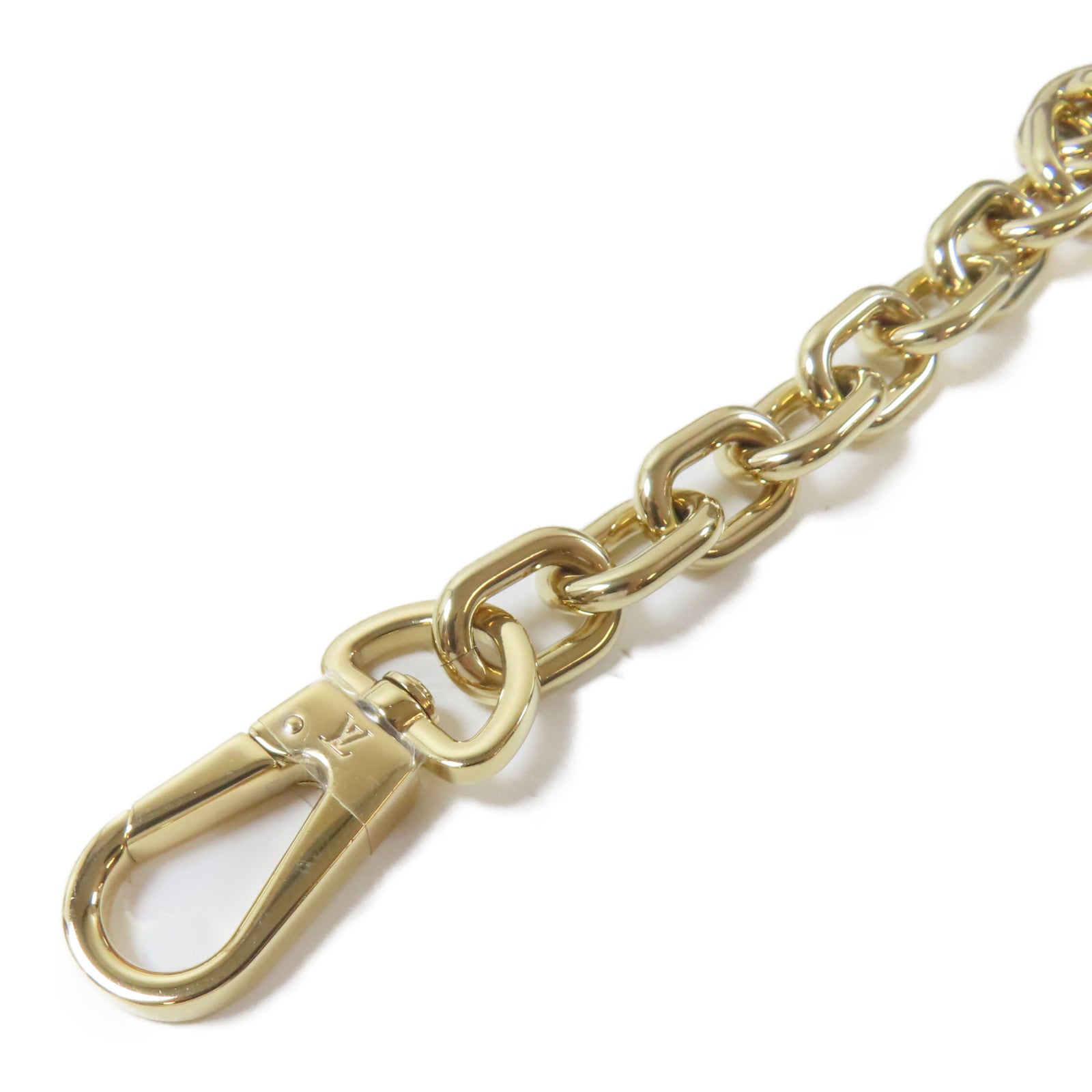 LOUIS VUITTON Monogram Empreinte Nano Speedy金扣鏈帶手挽肩背兩用袋米色