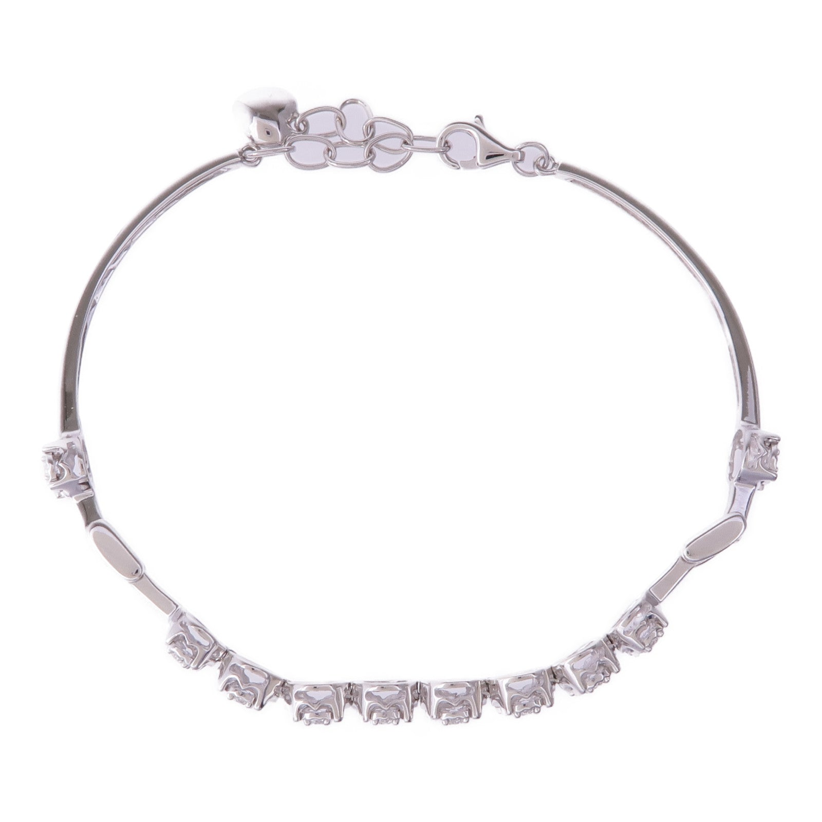 JEWELRY 18K白金Diamond Bracelet鑽石手鏈