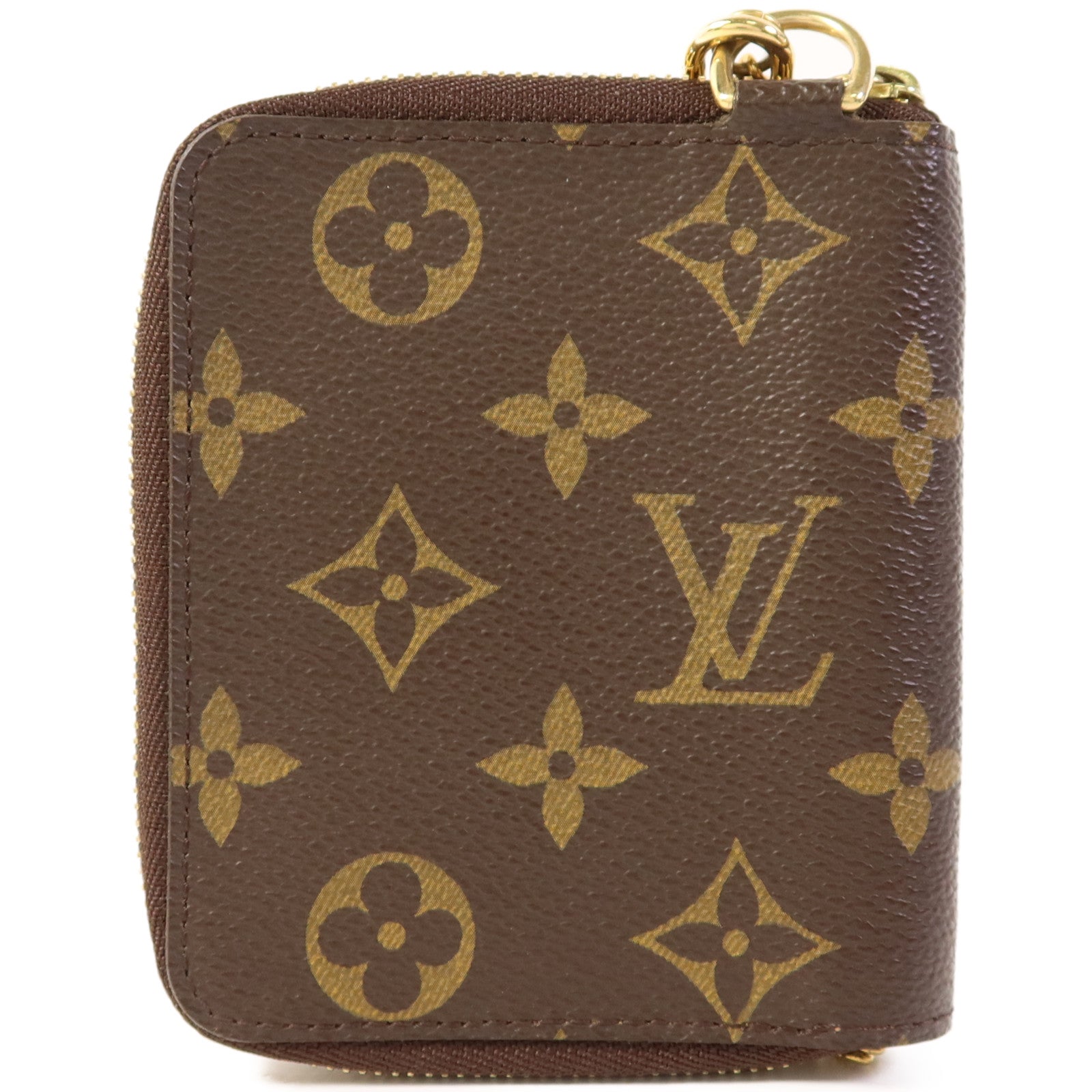 LOUIS VUITTON Monogram Card Case金扣卡片套