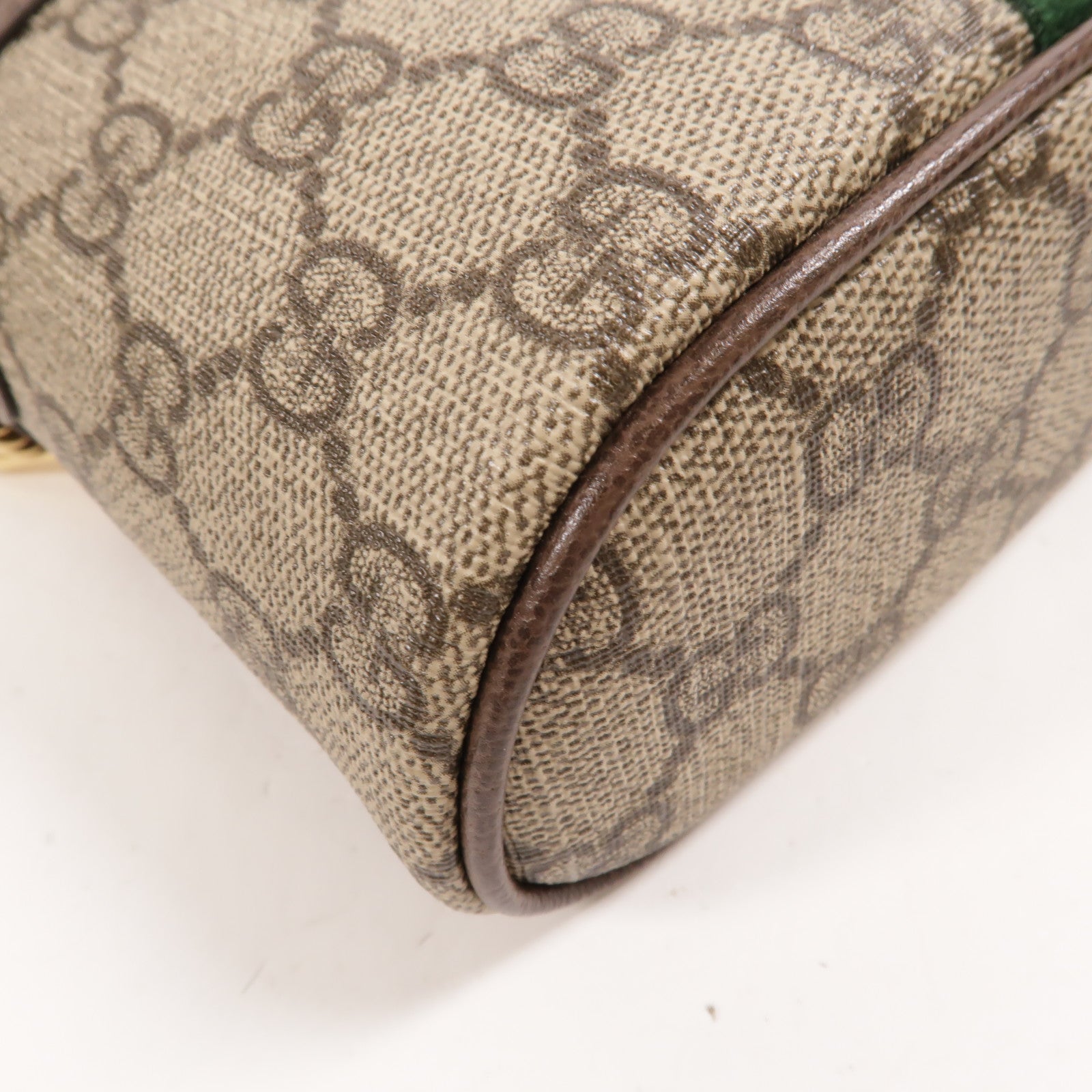 GUCCI 塗層帆布GG Supreme Ophidia腰包/鏈帶肩背袋