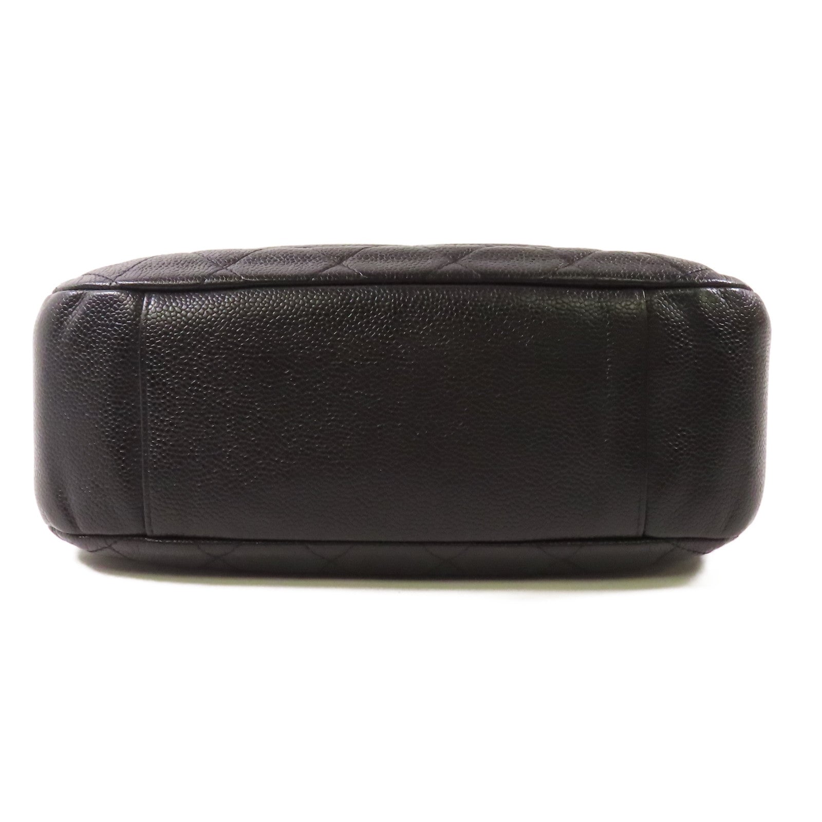 CHANEL 牛皮皮革Shoulder Bag金扣鏈帶肩背袋