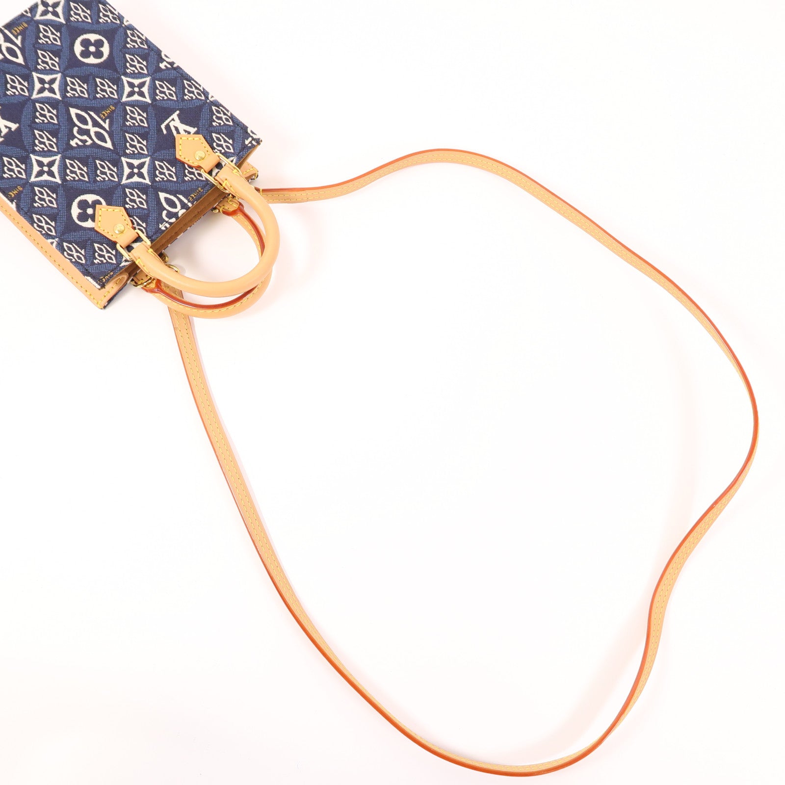 LOUIS VUITTON GHW Since 1854 Petite Sac Plat 2 Way Bag M80288 Monogram Jacquard