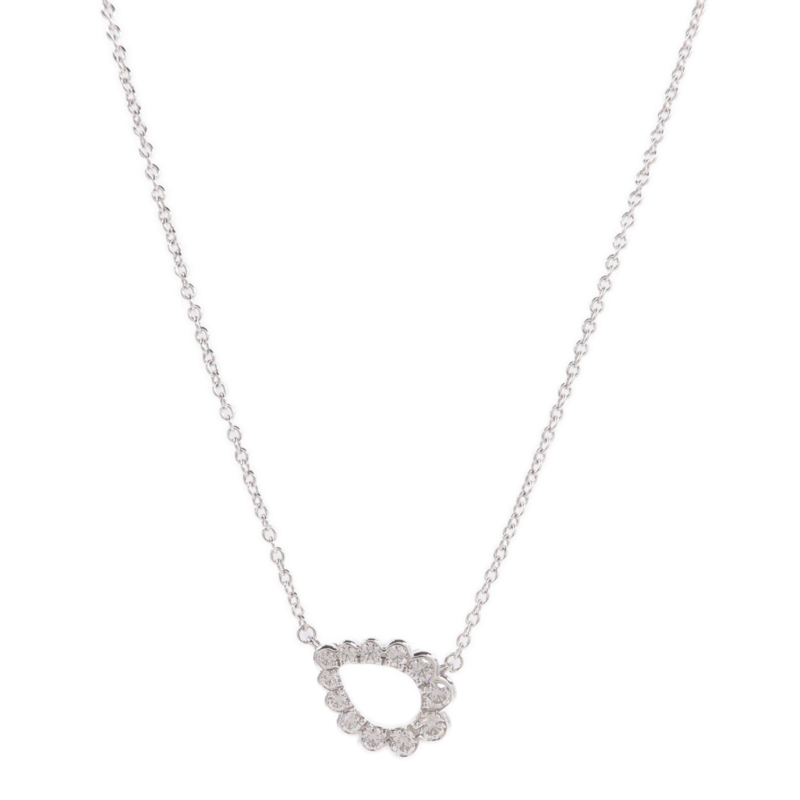 JEWELRY 18K白金Diamond Necklace鑽石項鍊