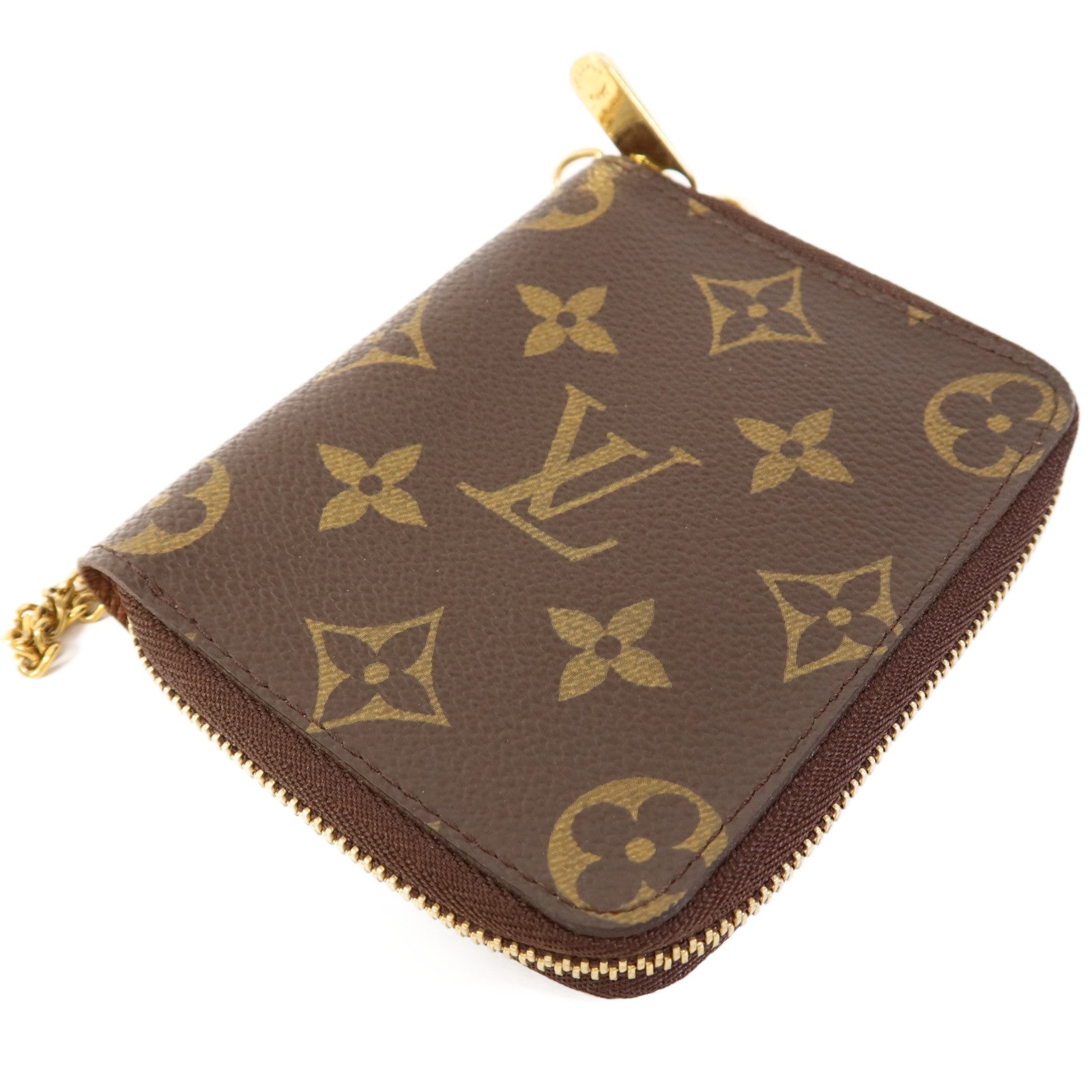 LOUIS VUITTON Monogram Card Case金扣卡片套