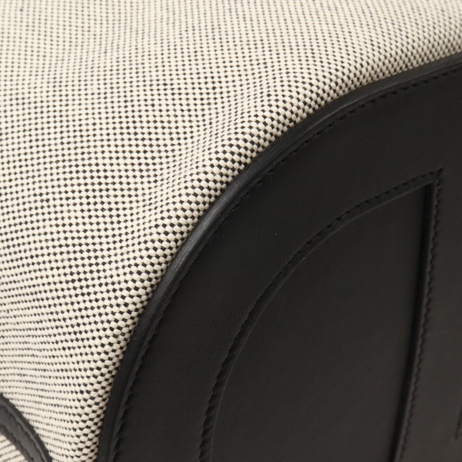 HERMES 帆布/Swift皮革In The Loop 23手挽袋Noir