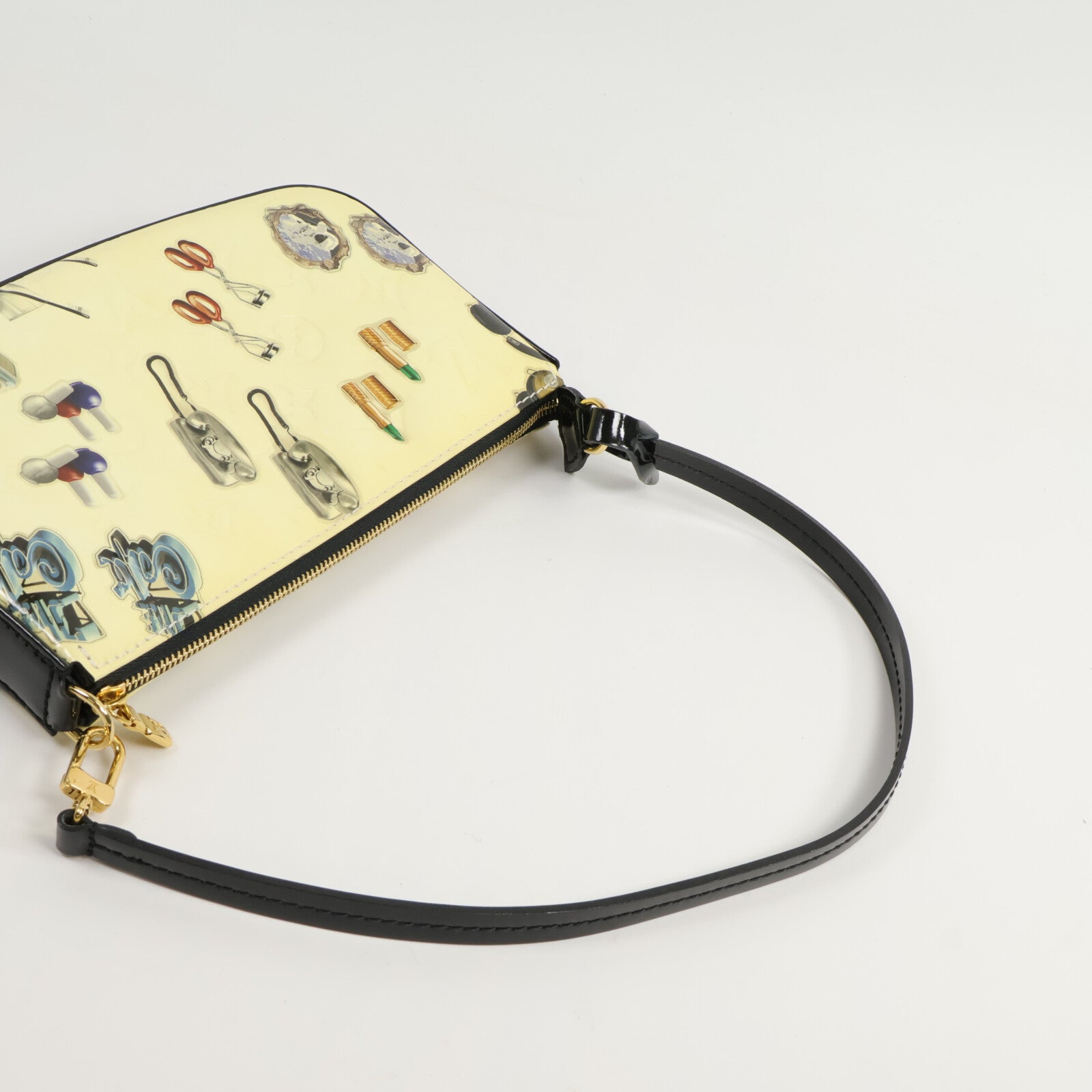 LOUIS VUITTON Monogram Vernis Sticker Pochette Accessoires肩背袋