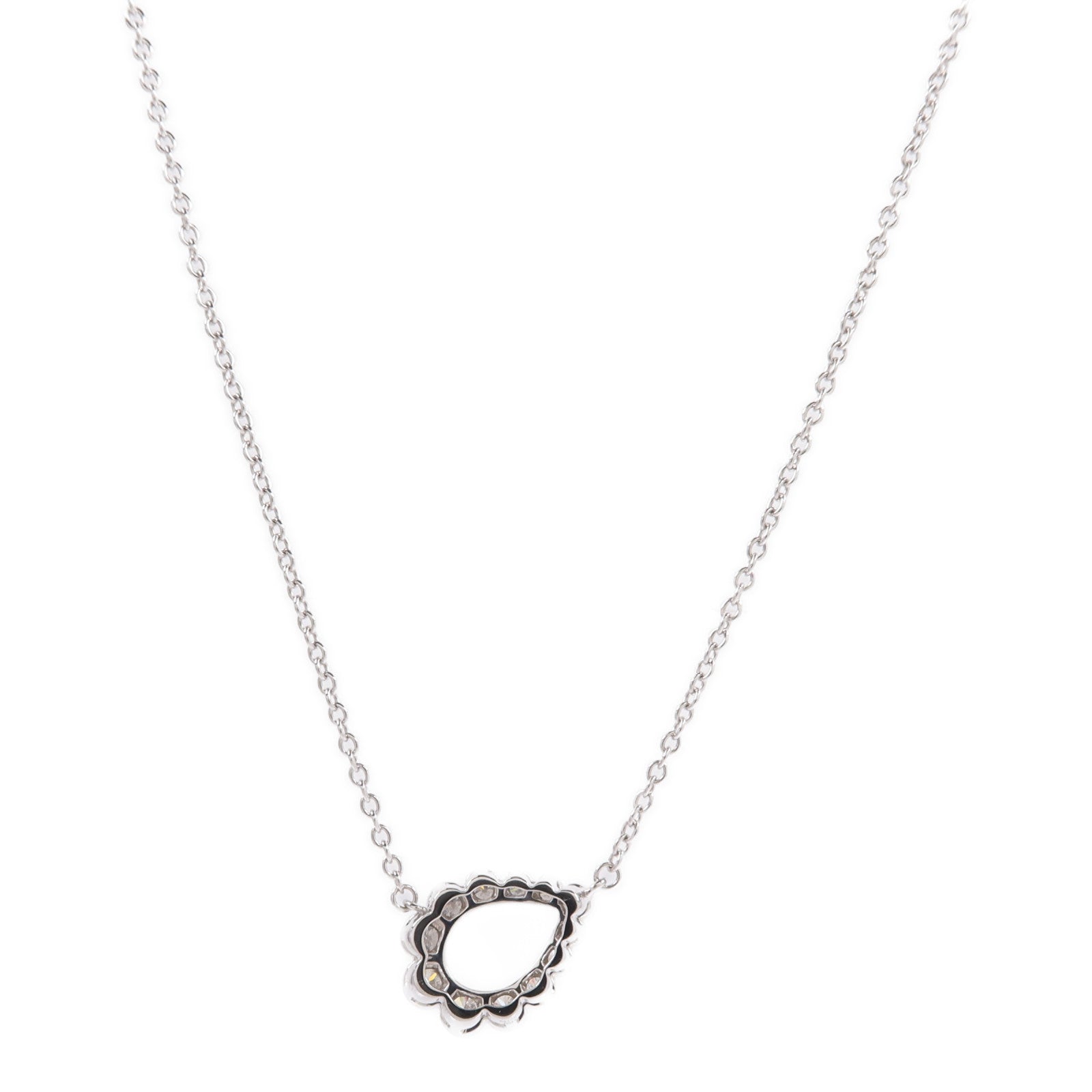 JEWELRY 18K白金Diamond Necklace鑽石項鍊