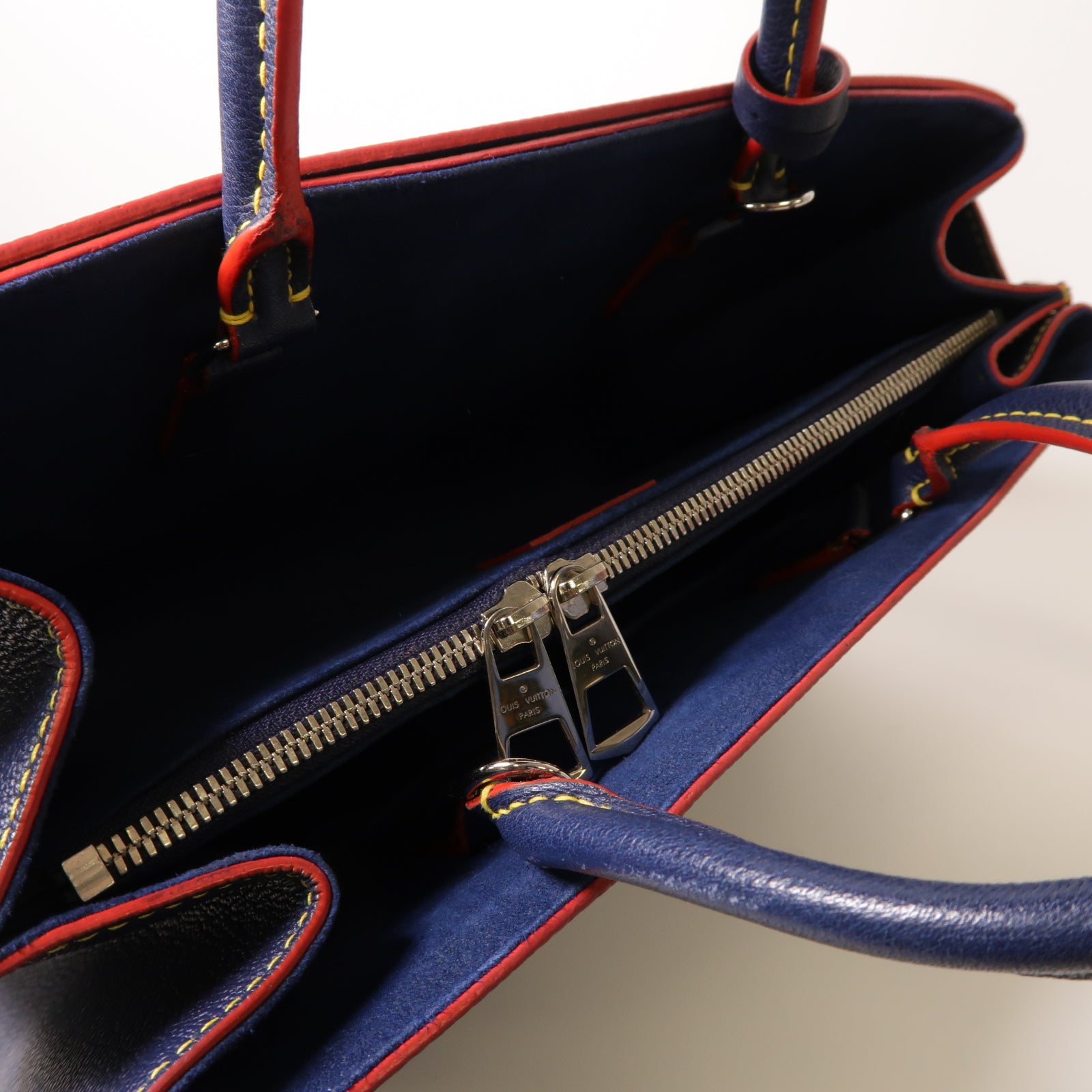 LOUIS VUITTON **【激減優惠】Epi Twist Bag銀扣手挽肩背兩用袋深藍色