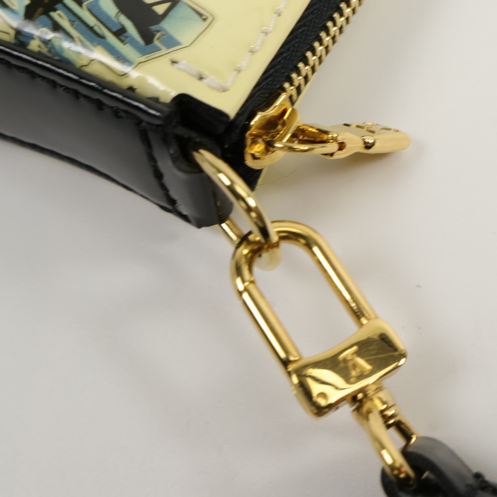 LOUIS VUITTON Monogram Vernis Sticker Pochette Accessoires肩背袋