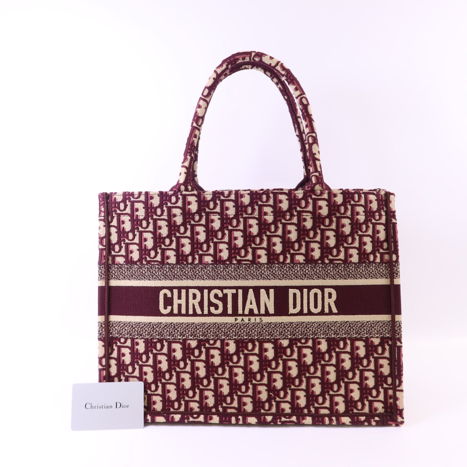 Dior 帆布Book Tote手挽袋