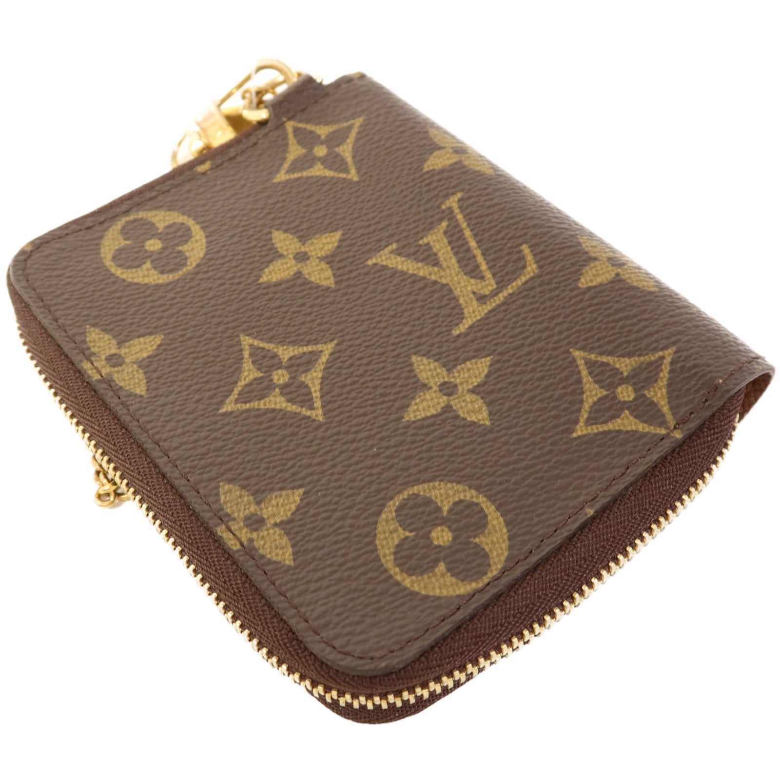 LOUIS VUITTON Monogram Card Case金扣卡片套
