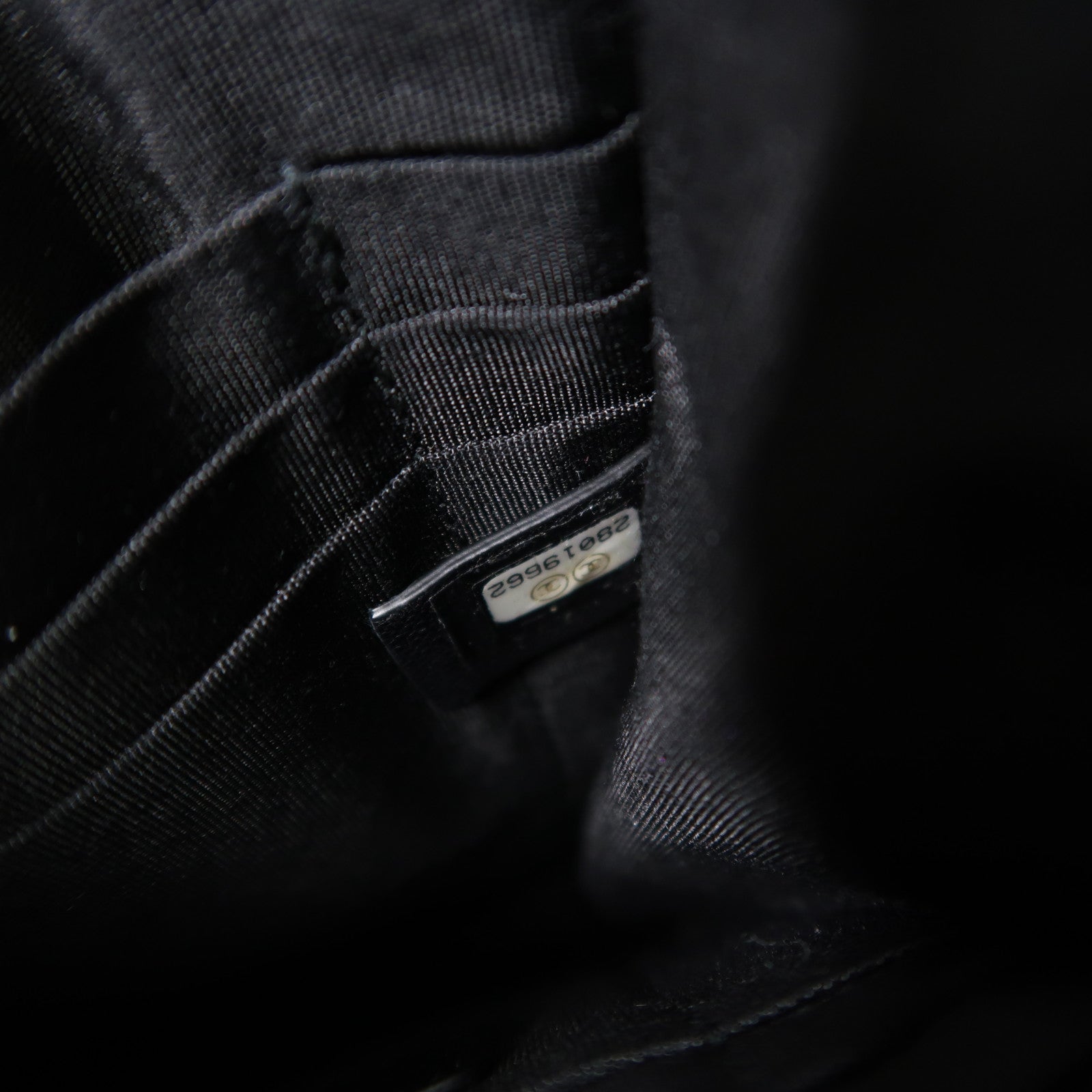 CHANEL PVC/牛皮皮革Tweed PVC Pouch金扣鏈帶肩背袋