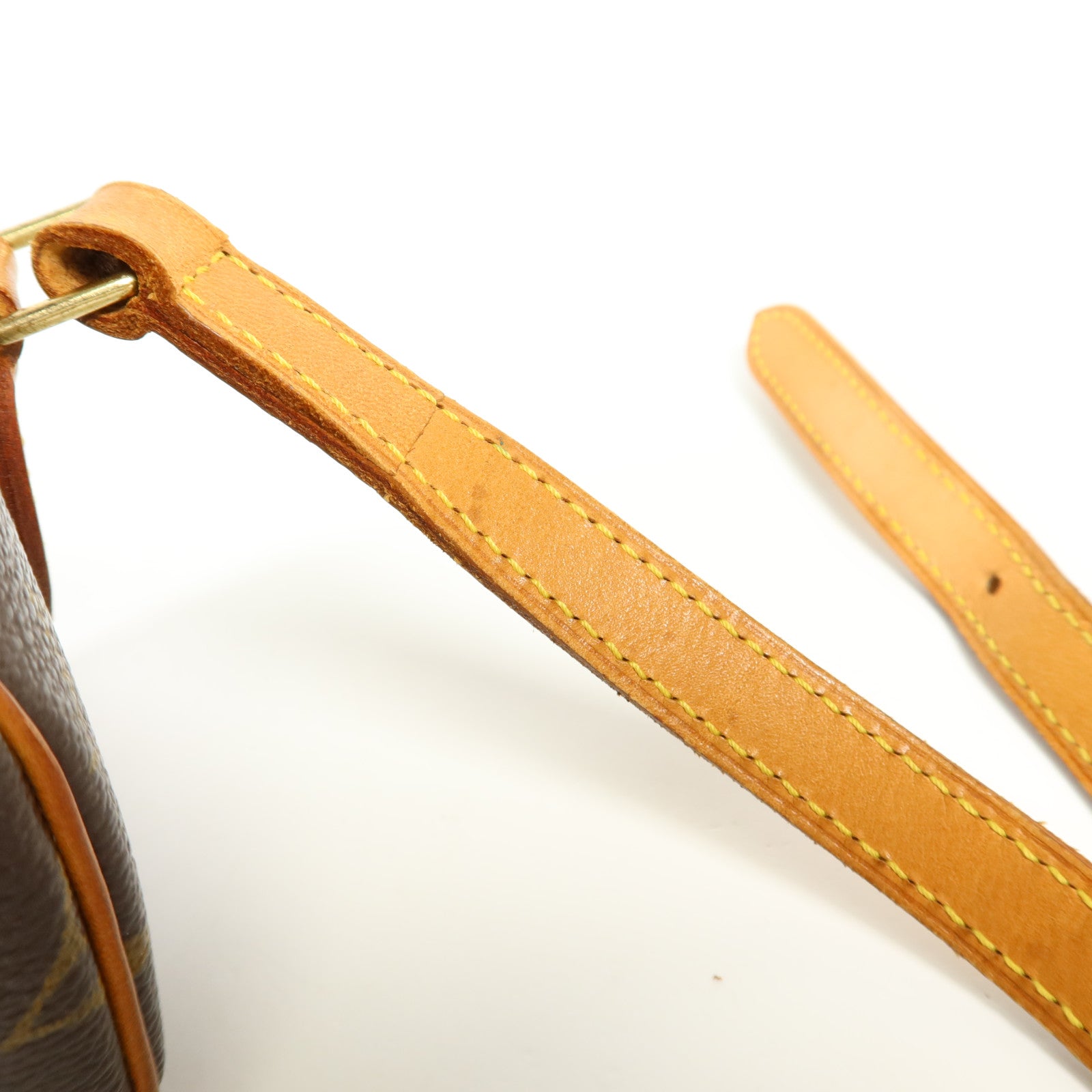 LOUIS VUITTON Monogram Blois金扣肩背袋棕色