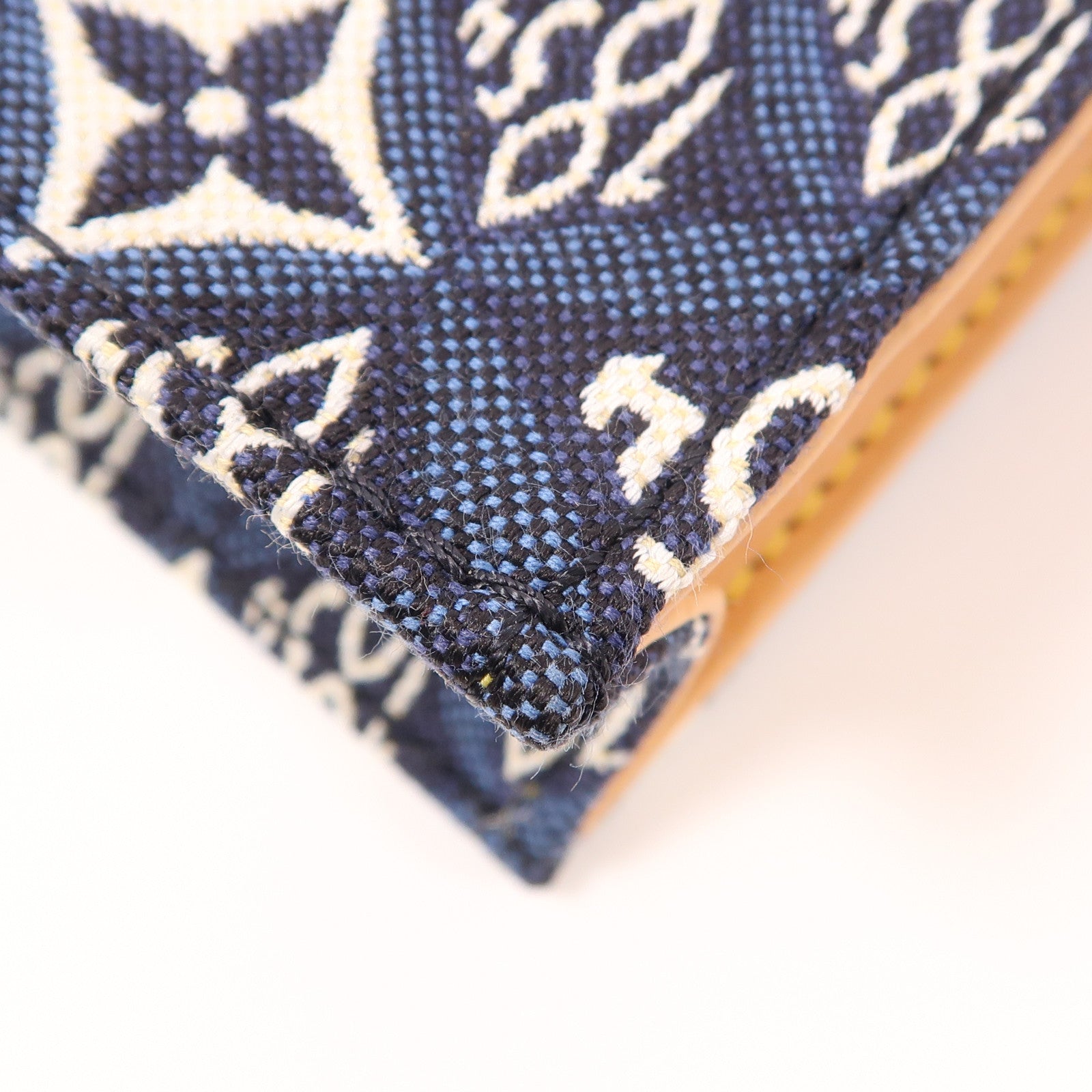 LOUIS VUITTON GHW Since 1854 Petite Sac Plat 2 Way Bag M80288 Monogram Jacquard