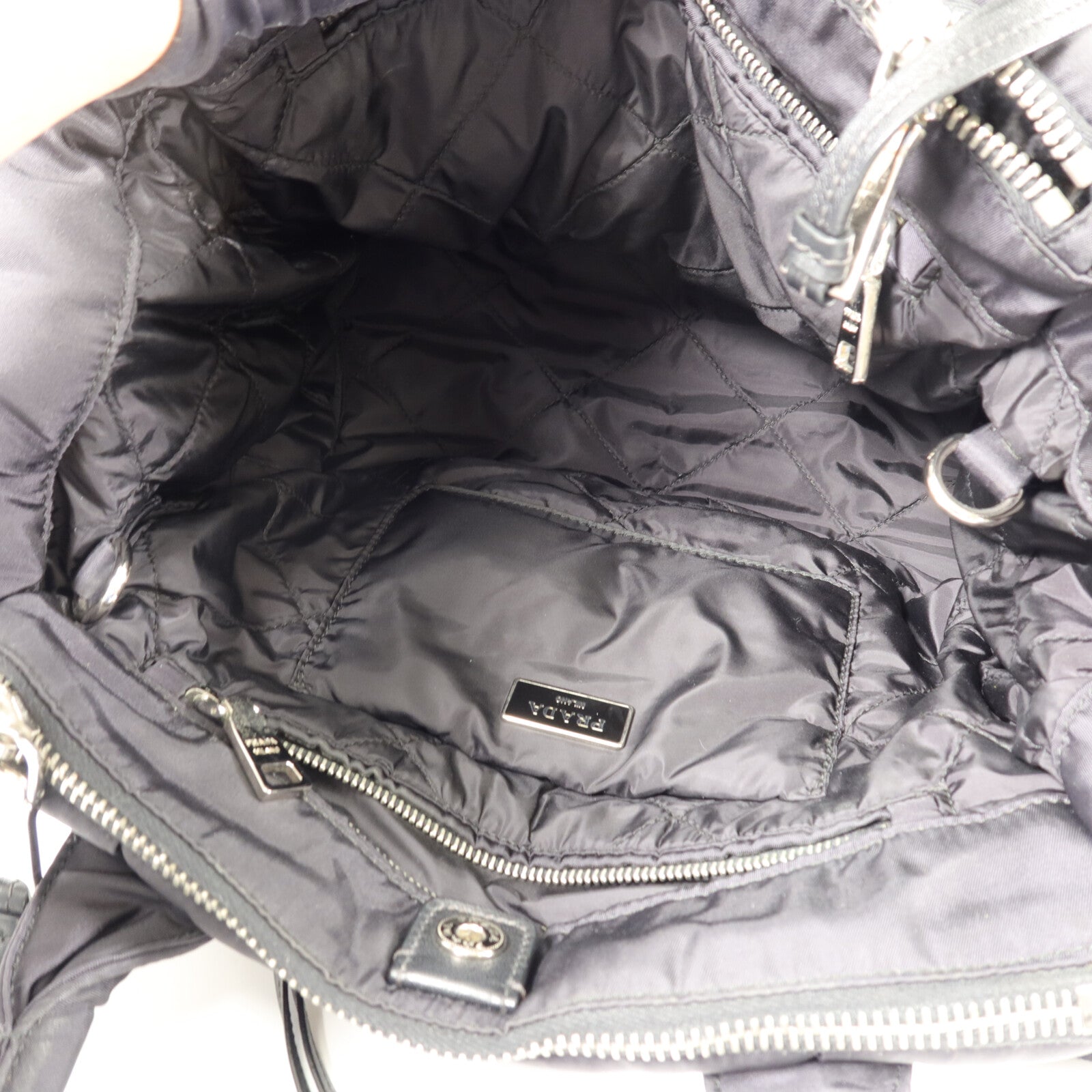 PRADA 尼龍Tessuto Bomber手挽肩背兩用袋