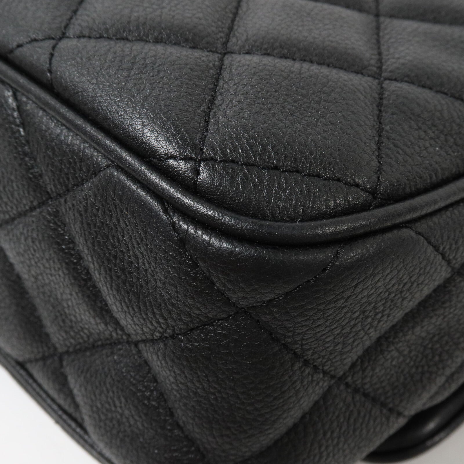 CHANEL 牛皮皮革Shoulder Bag鏈帶肩背袋