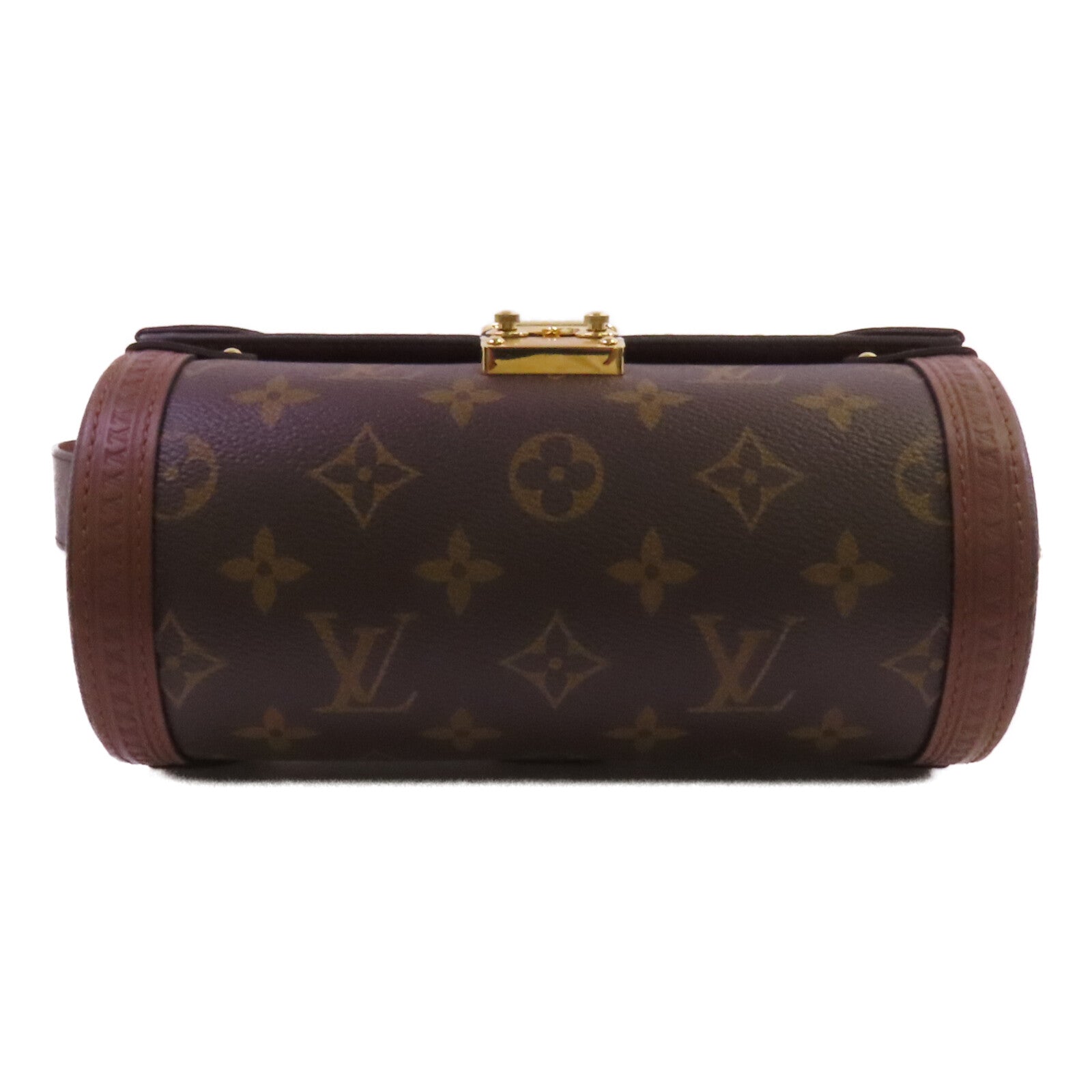 LOUIS VUITTON 【激減優惠】Monogram Papillon Trunk金扣鏈帶手挽肩背兩用袋
