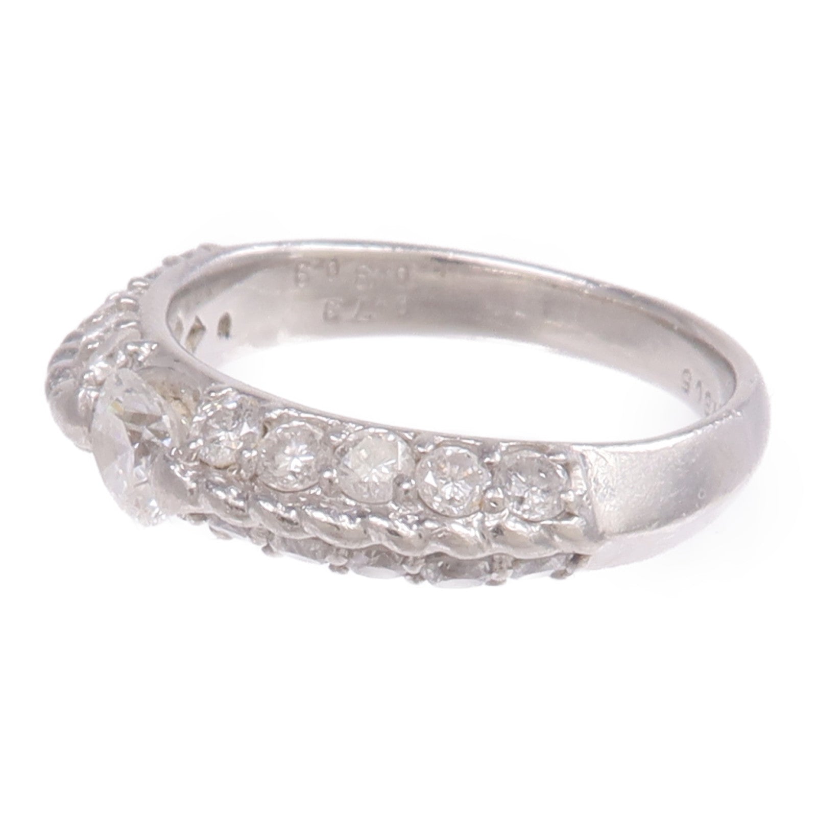 JEWELRY PT900鉑金Diamond Ring鑽石戒指US#5