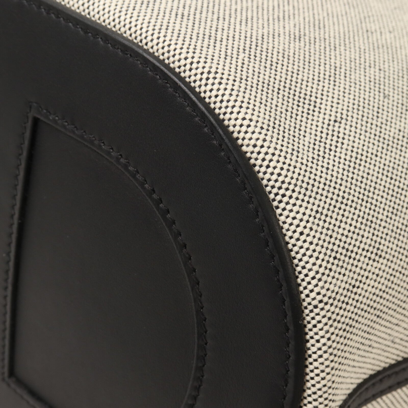 HERMES 帆布/Swift皮革In The Loop 23手挽袋Noir