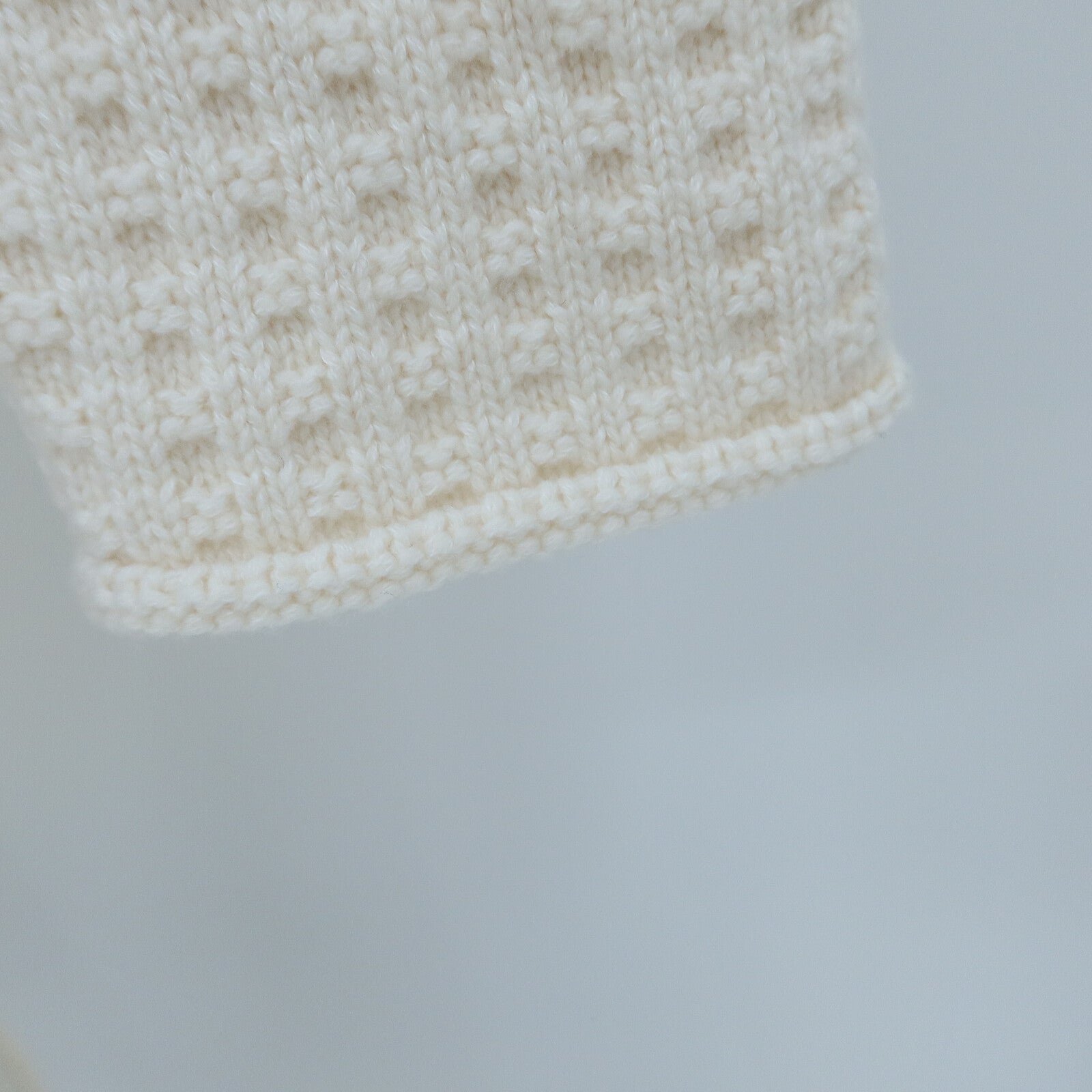LOUIS VUITTON Wool/Cotton/Cashmere Waffle Knit Top針織