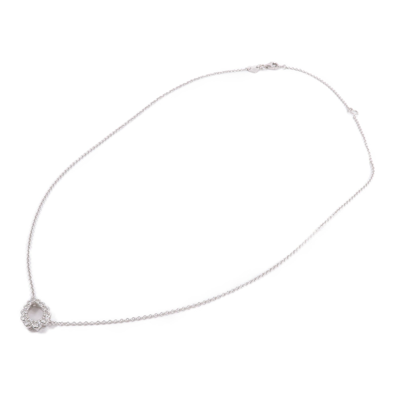 JEWELRY 18K白金Diamond Necklace鑽石項鍊