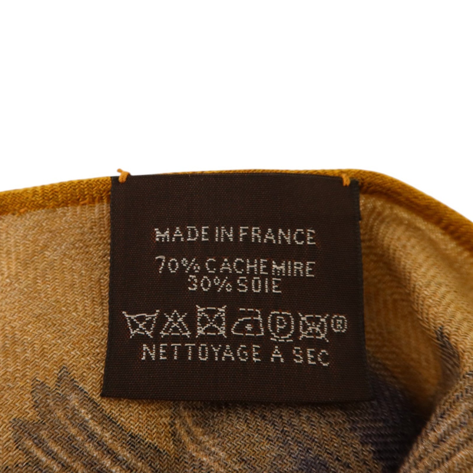 HERMES 羊絨/絲質Scarf絲巾