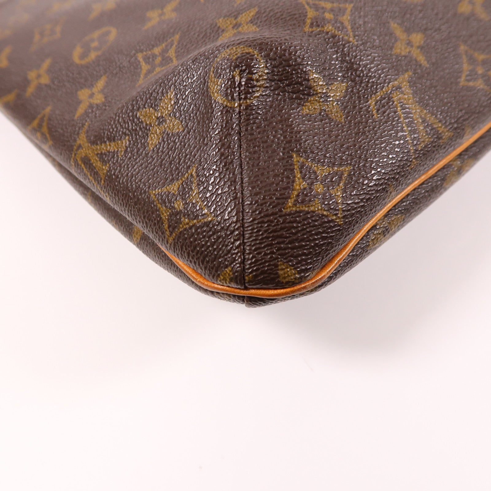 LOUIS VUITTON 【激減優惠】Monogram Musette金扣肩背袋棕色