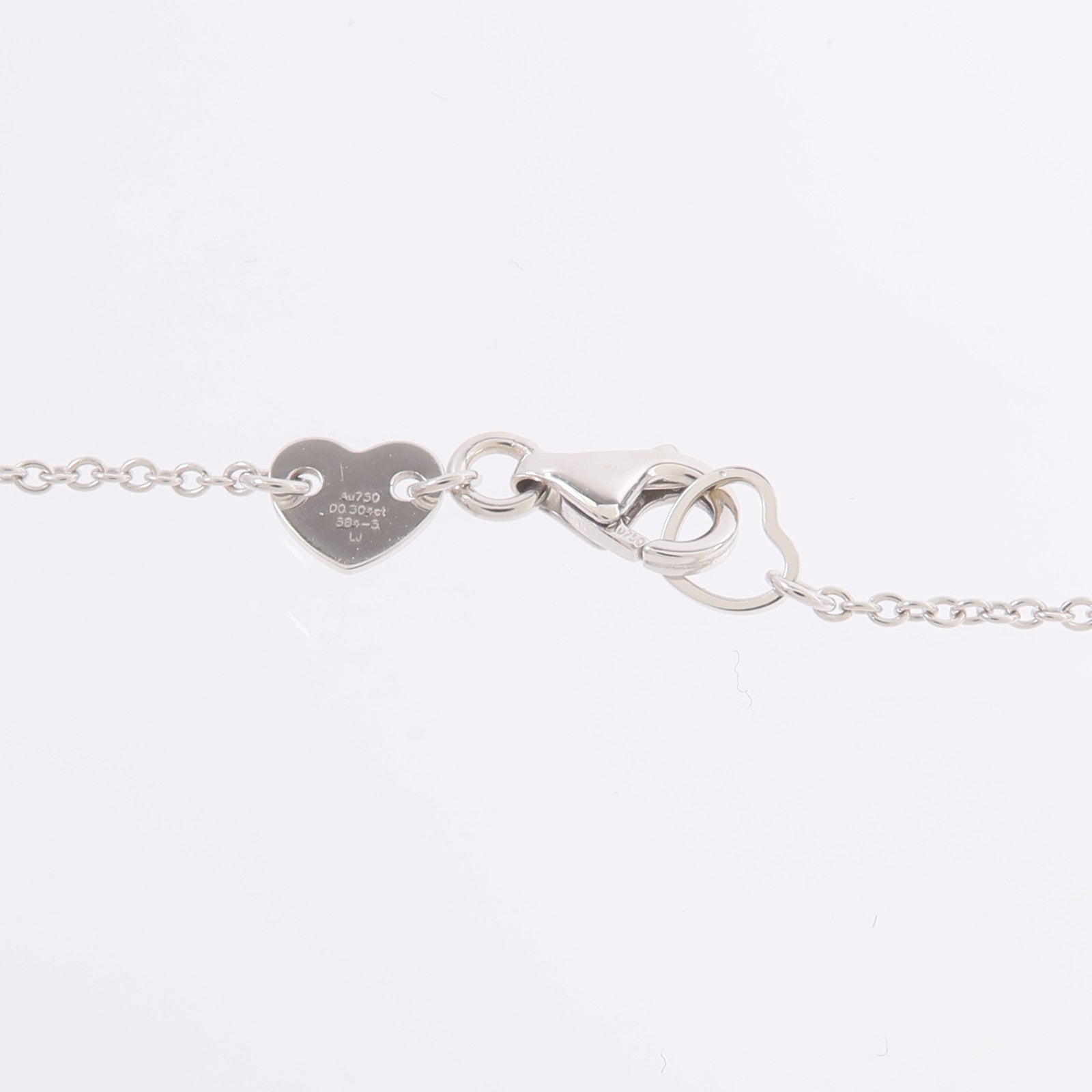 JEWELRY 18K白金Diamond Necklace鑽石項鍊