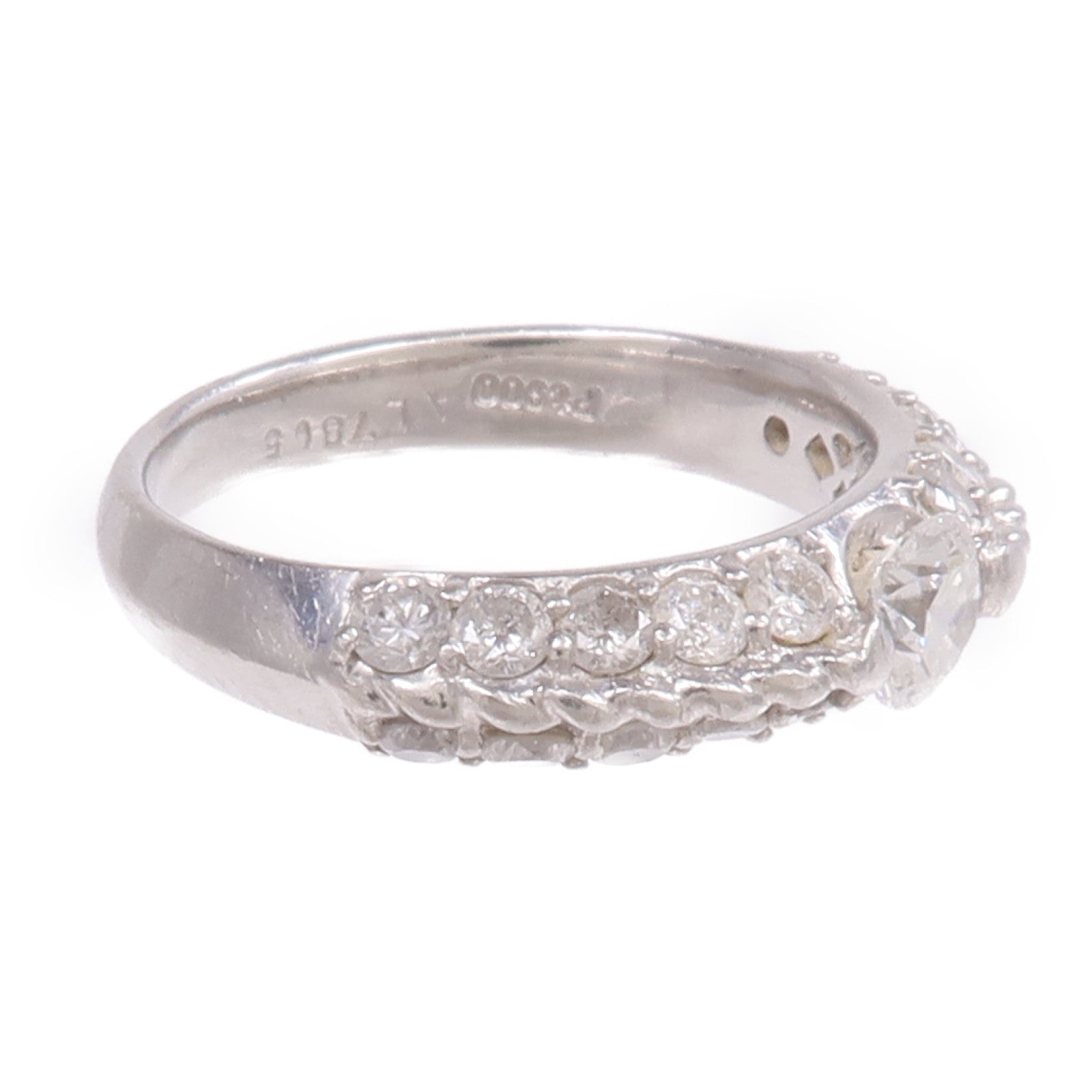 JEWELRY PT900鉑金Diamond Ring鑽石戒指US#5