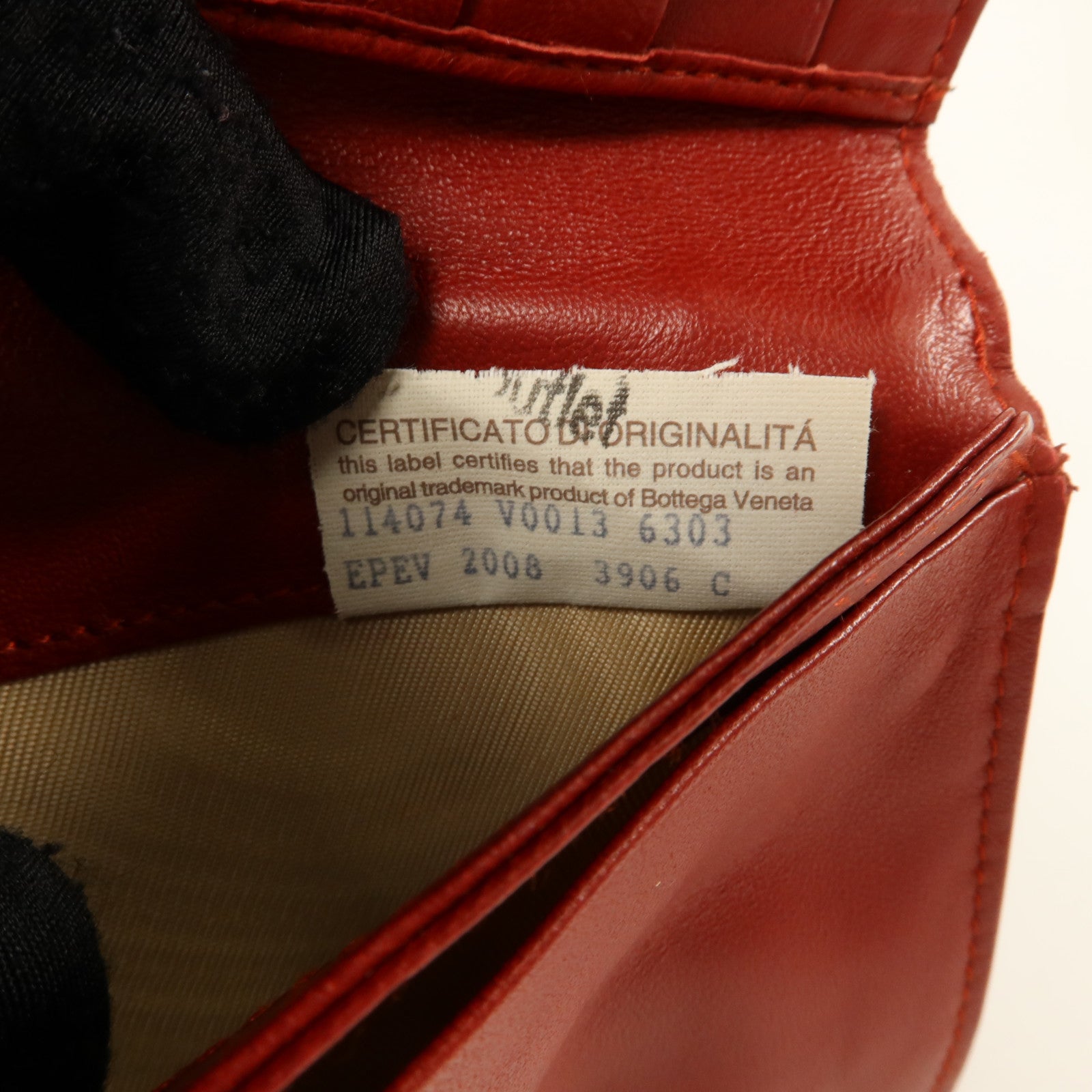 BOTTEGA VENETA 織紋皮革Long Bifold Wallet長錢包