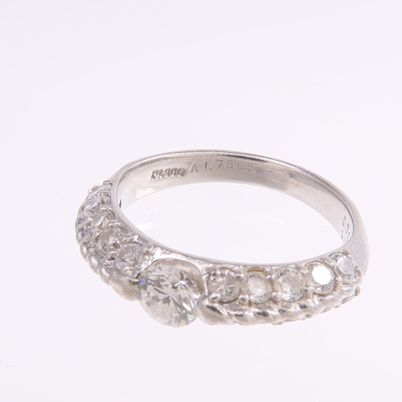 JEWELRY PT900鉑金Diamond Ring鑽石戒指US#5