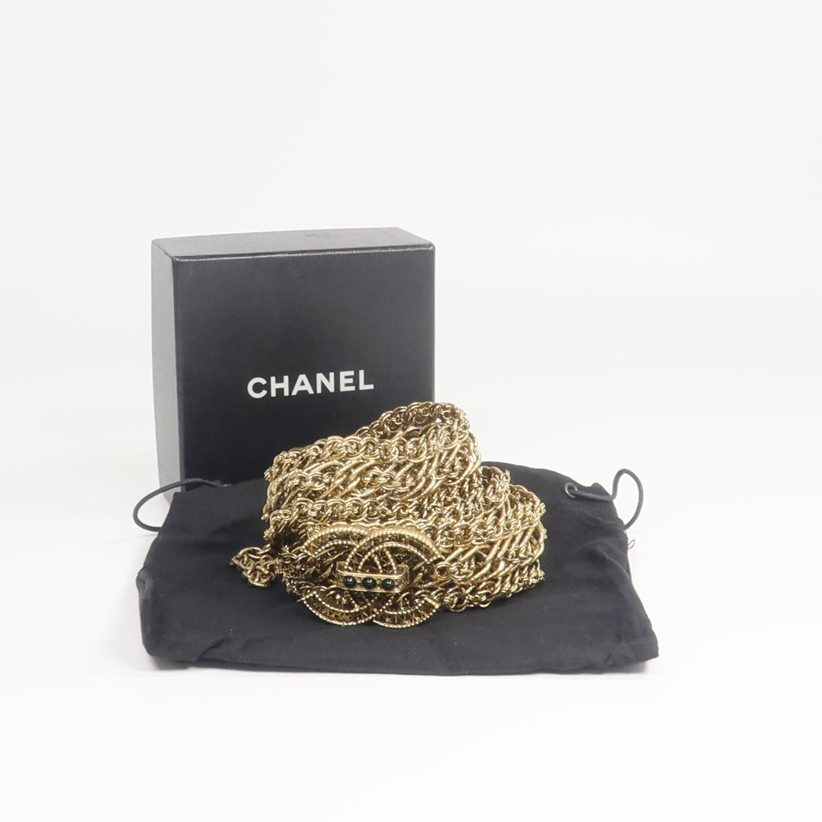 CHANEL 金屬Belt腰包