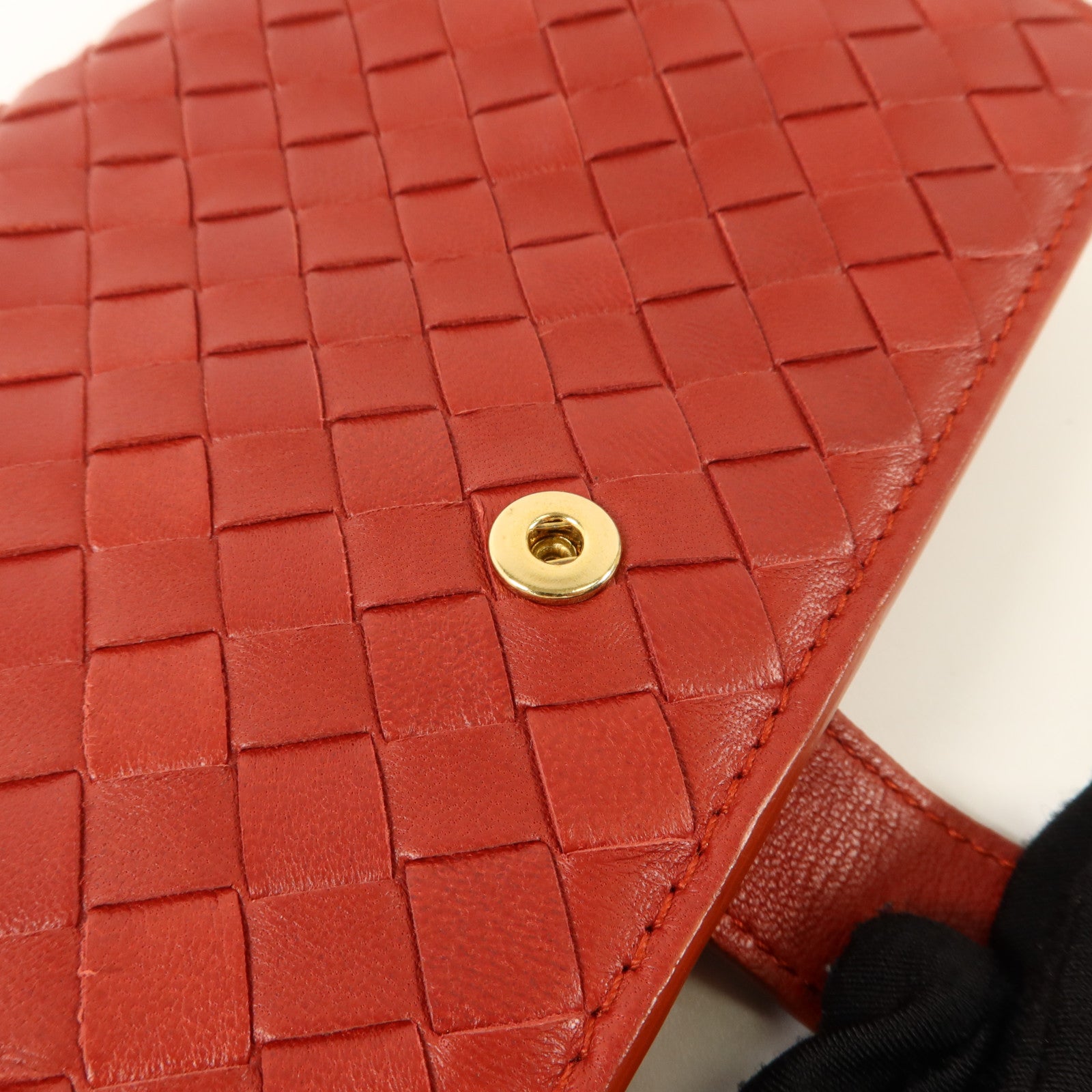 BOTTEGA VENETA 織紋皮革Long Bifold Wallet長錢包