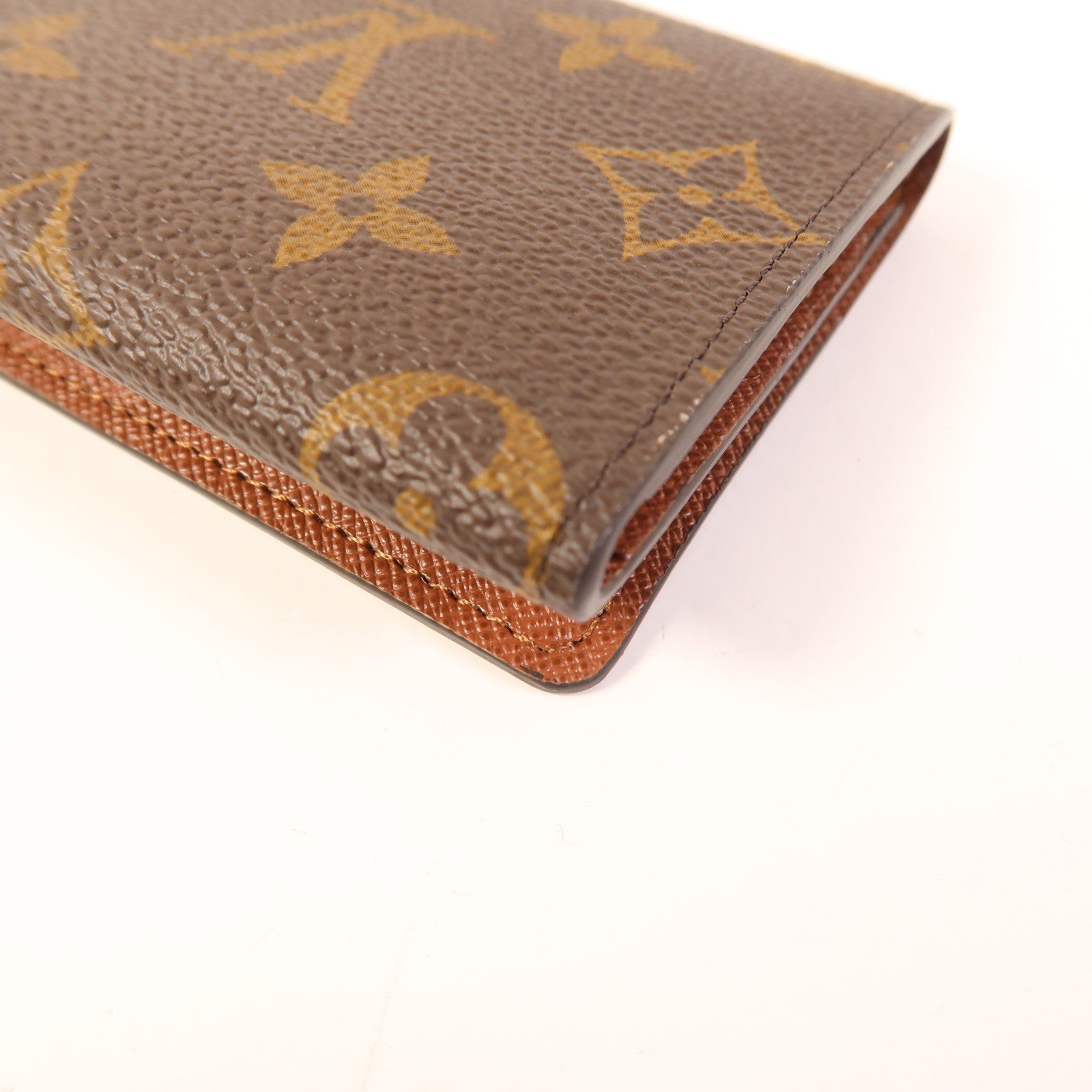 LOUIS VUITTON Monogram Enveloppe Carte De Visite金扣Card Case