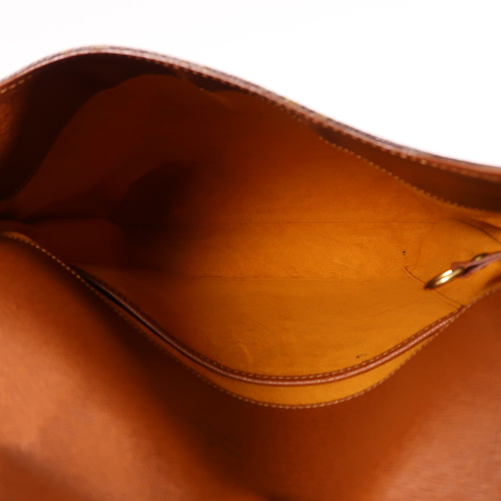 LOUIS VUITTON Monogram Musette金扣肩背袋棕色