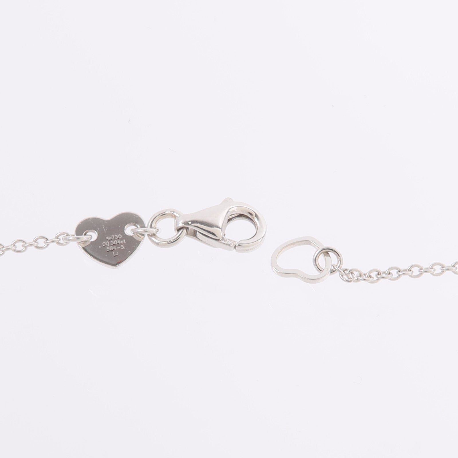 JEWELRY 18K白金Diamond Necklace鑽石項鍊