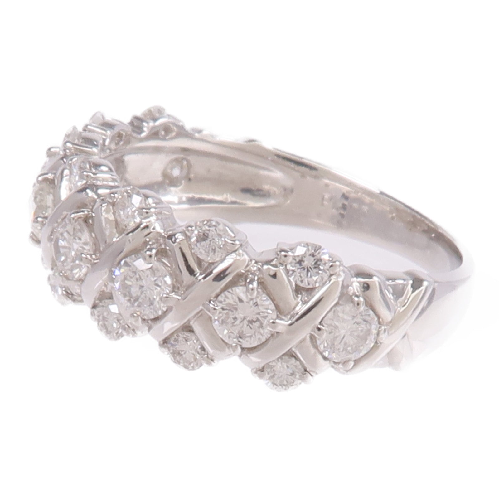JEWELRY PT900鉑金Diamond Ring鑽石戒指US#7