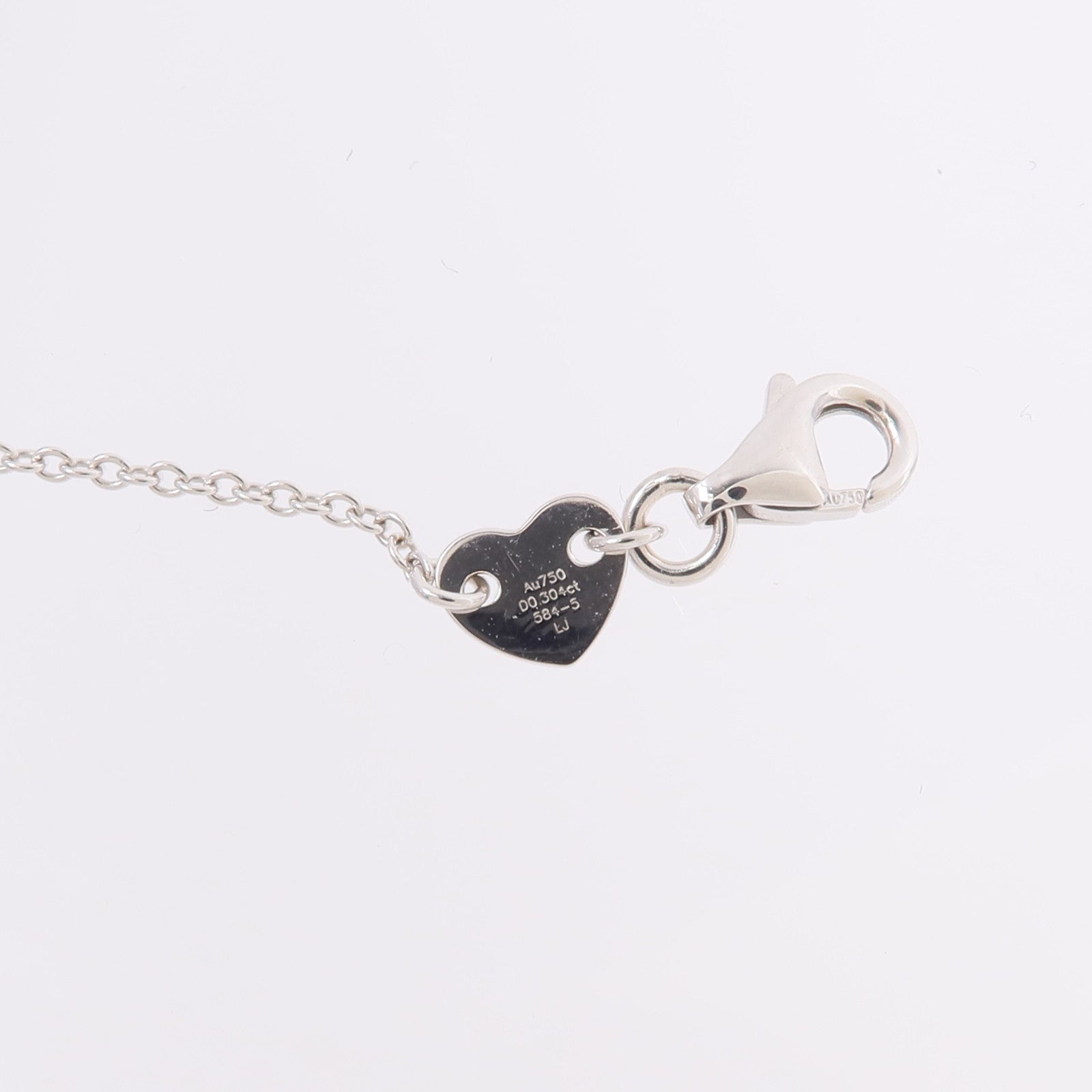 JEWELRY 18K白金Diamond Necklace鑽石項鍊