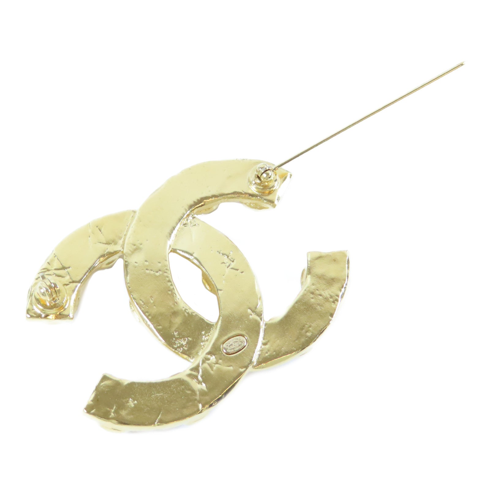 CHANEL 【激減優惠】金屬Brooch胸針金色/藍色/白色