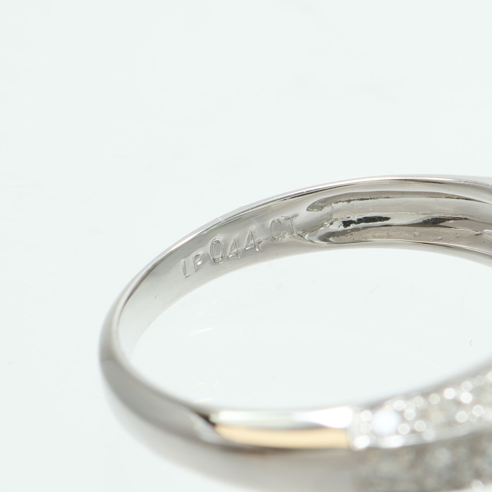 JEWELRY 18K白金Pearl Diamond Ring珍珠/鑽石戒指