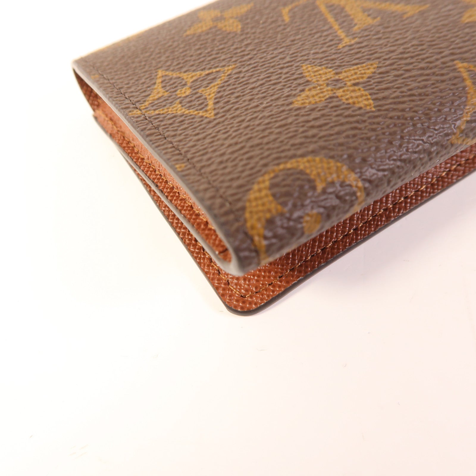 LOUIS VUITTON Monogram Enveloppe Carte De Visite金扣Card Case