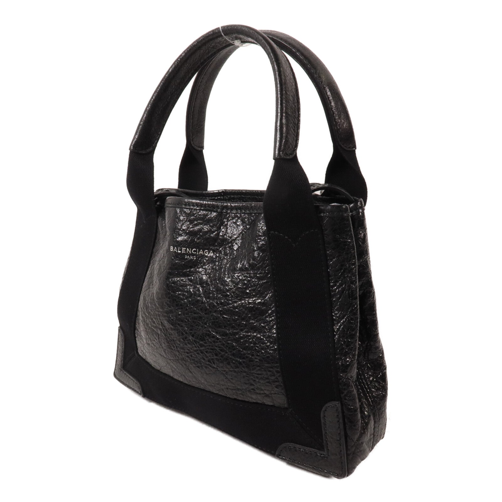 BALENCIAGA 羊皮皮革Navy Cabas XS手挽肩背兩用袋